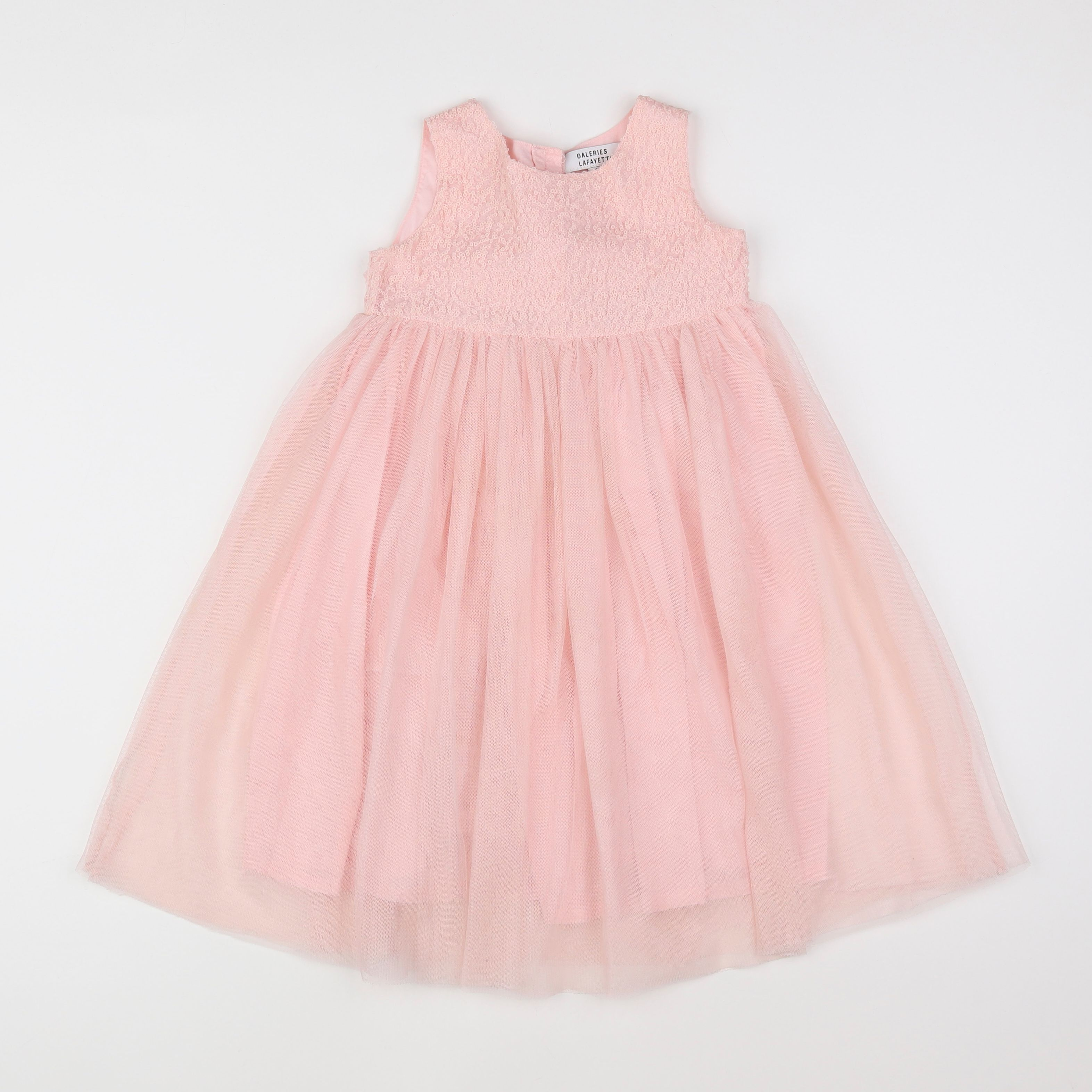 Galeries Lafayette - robe rose - 4 ans