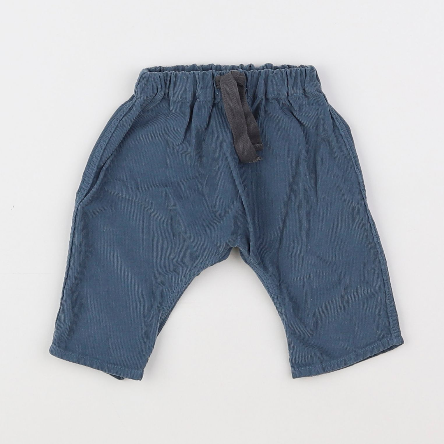 Petit Bateau - pantalon bleu - 1 mois