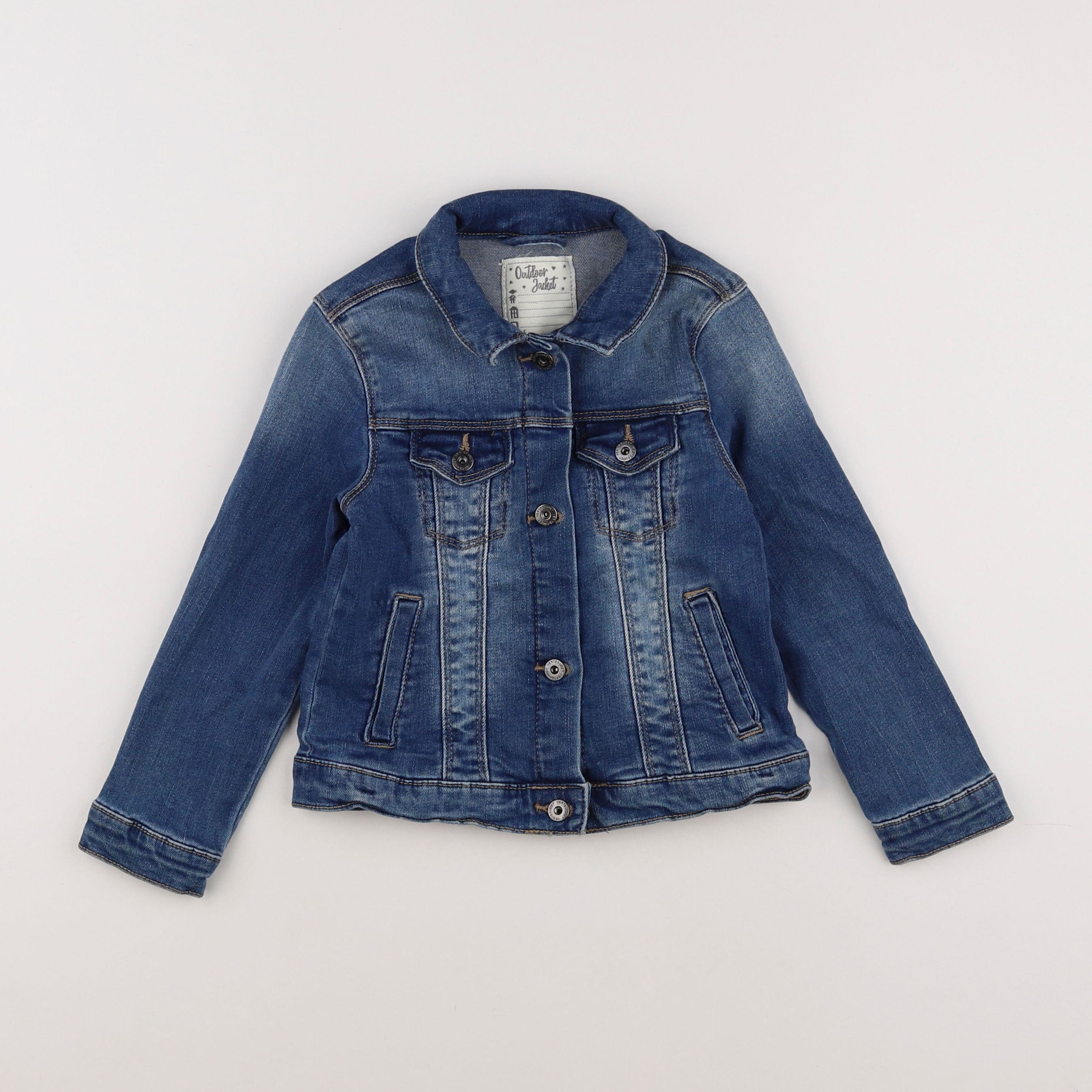 Vertbaudet - veste bleu - 5 ans