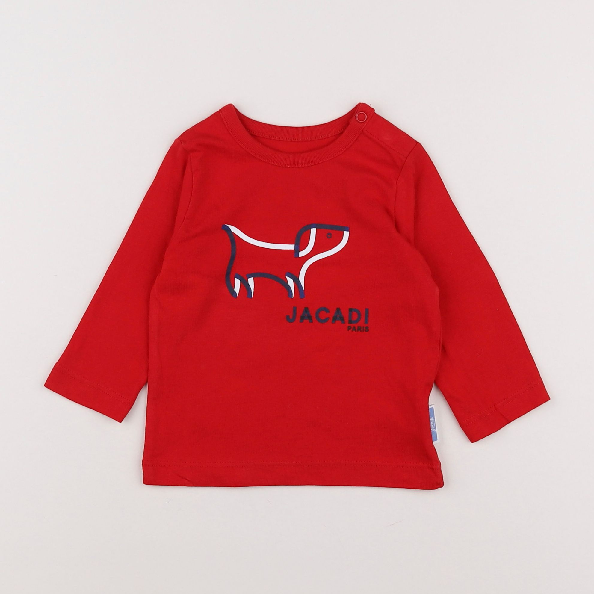 Jacadi - tee-shirt rouge - 12 mois