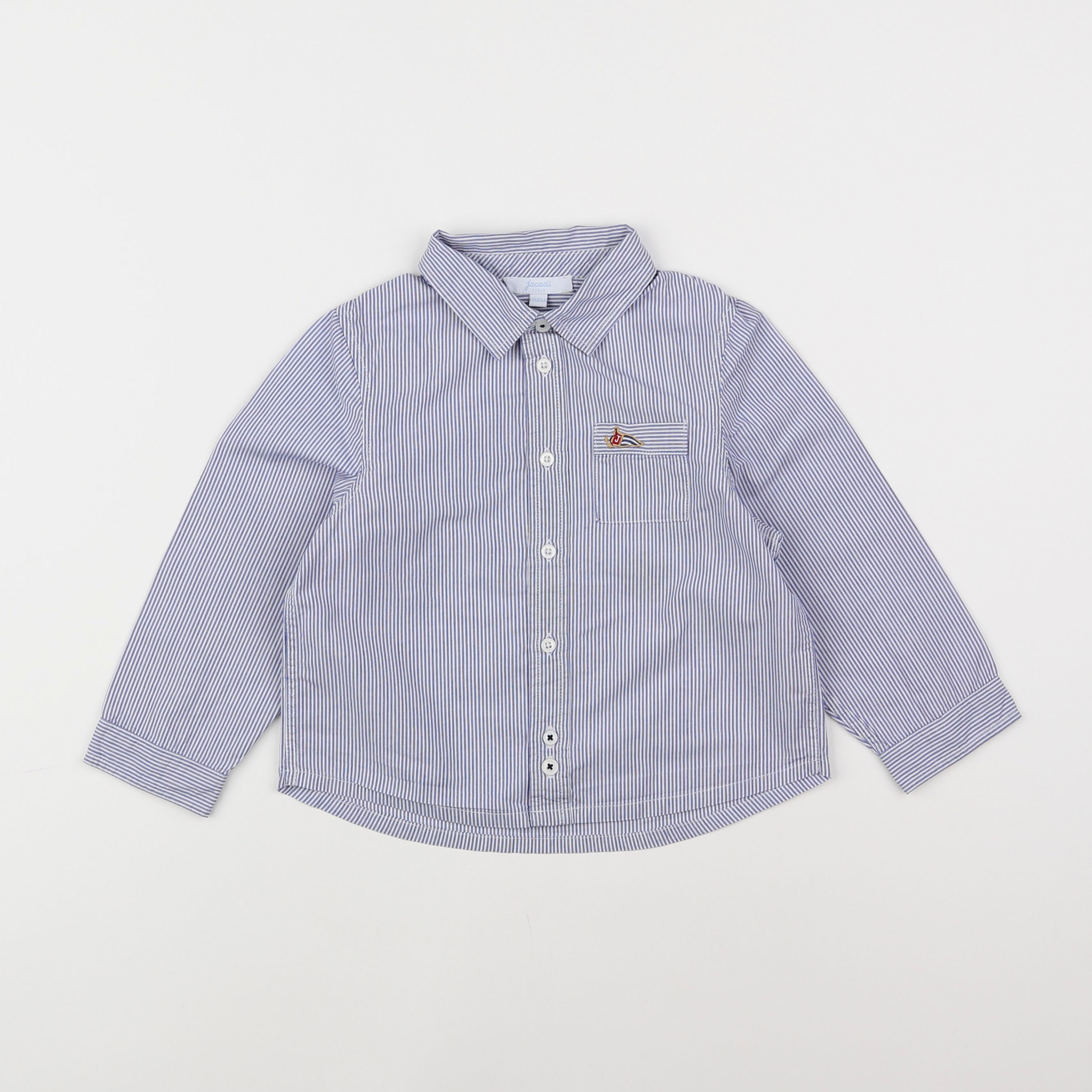 Jacadi - chemise bleu - 3 ans