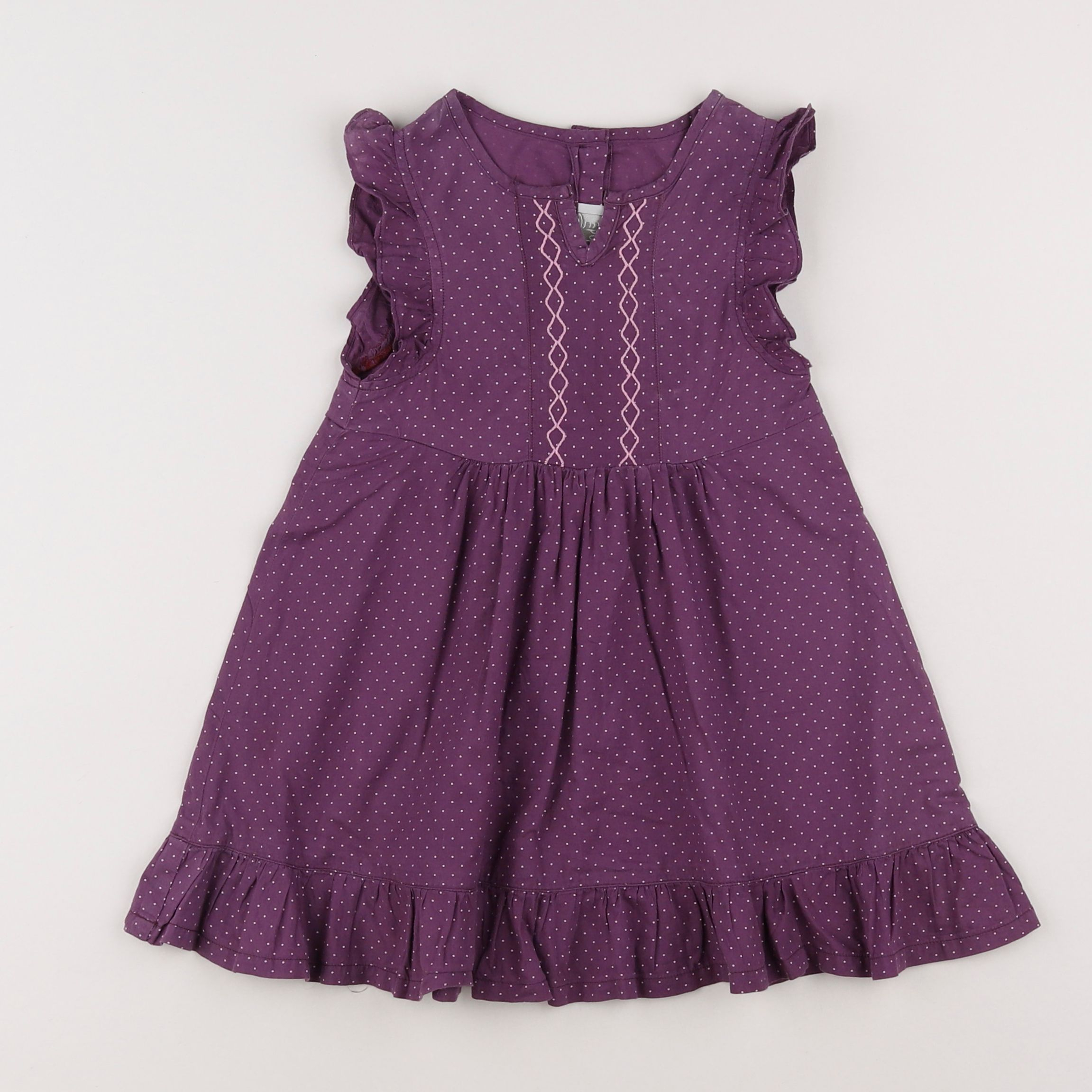 Bobine - robe violet - 2 ans