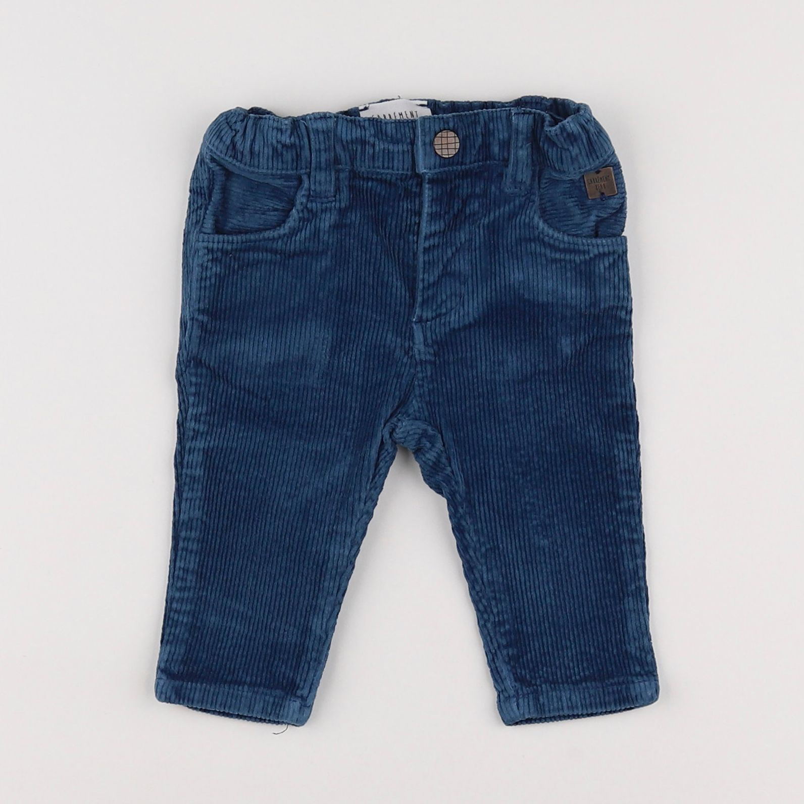 Carrément Beau - pantalon bleu - 3 mois