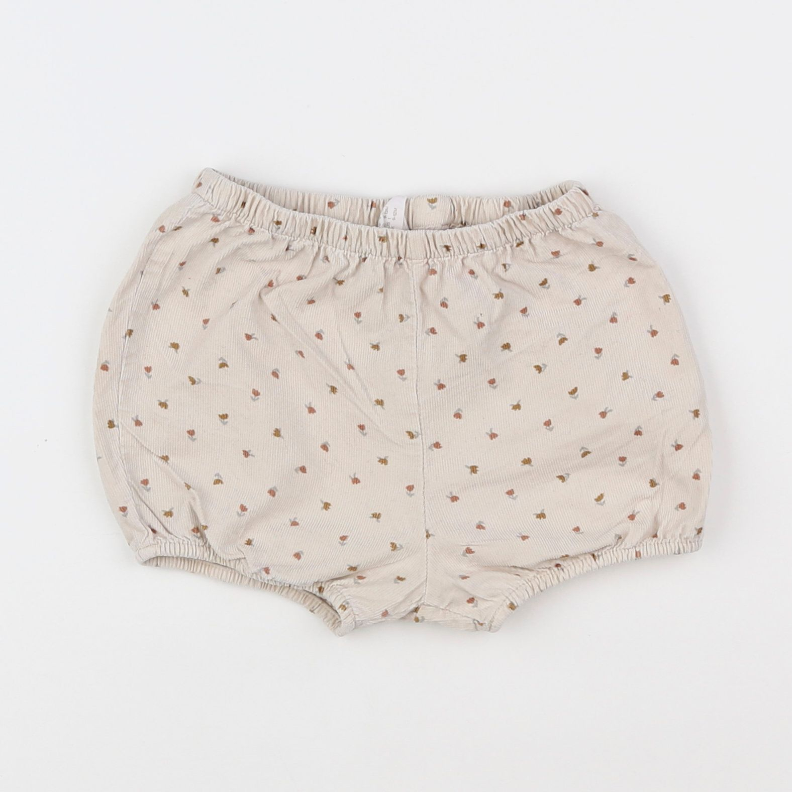 H&M - bloomer beige - 9/12 mois