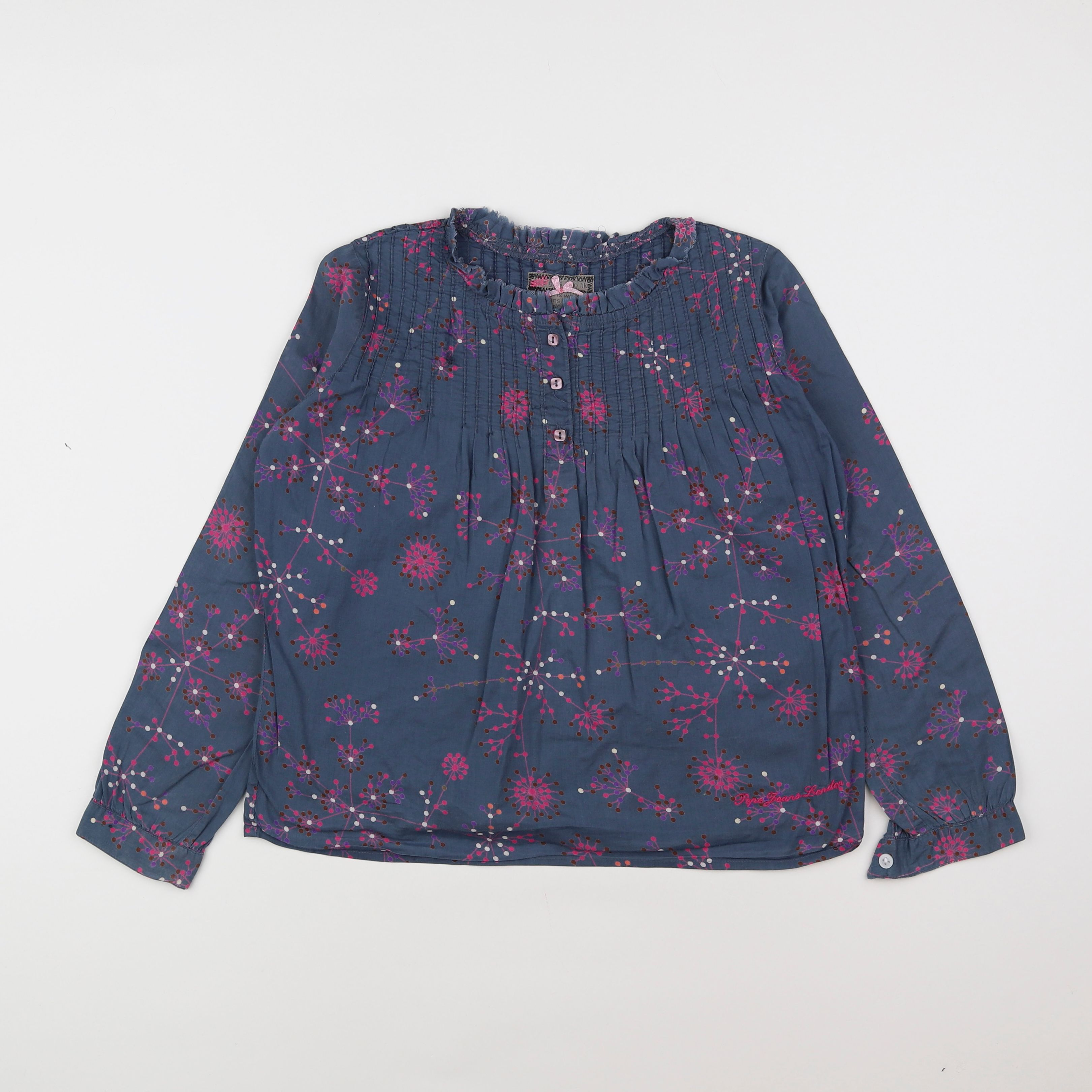 Pepe Jeans - blouse bleu - 8 ans