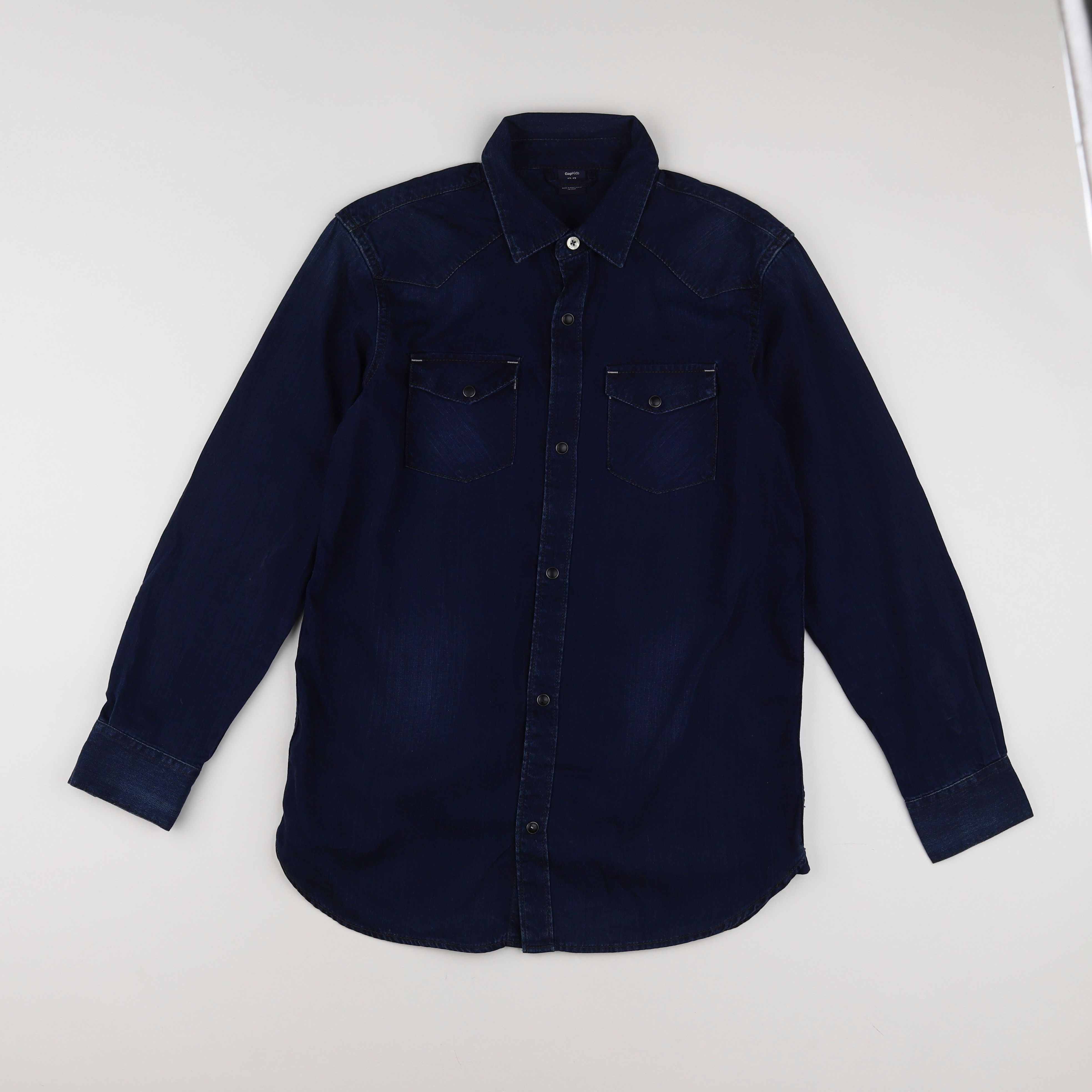 GAP - chemise bleu - 12/13 ans