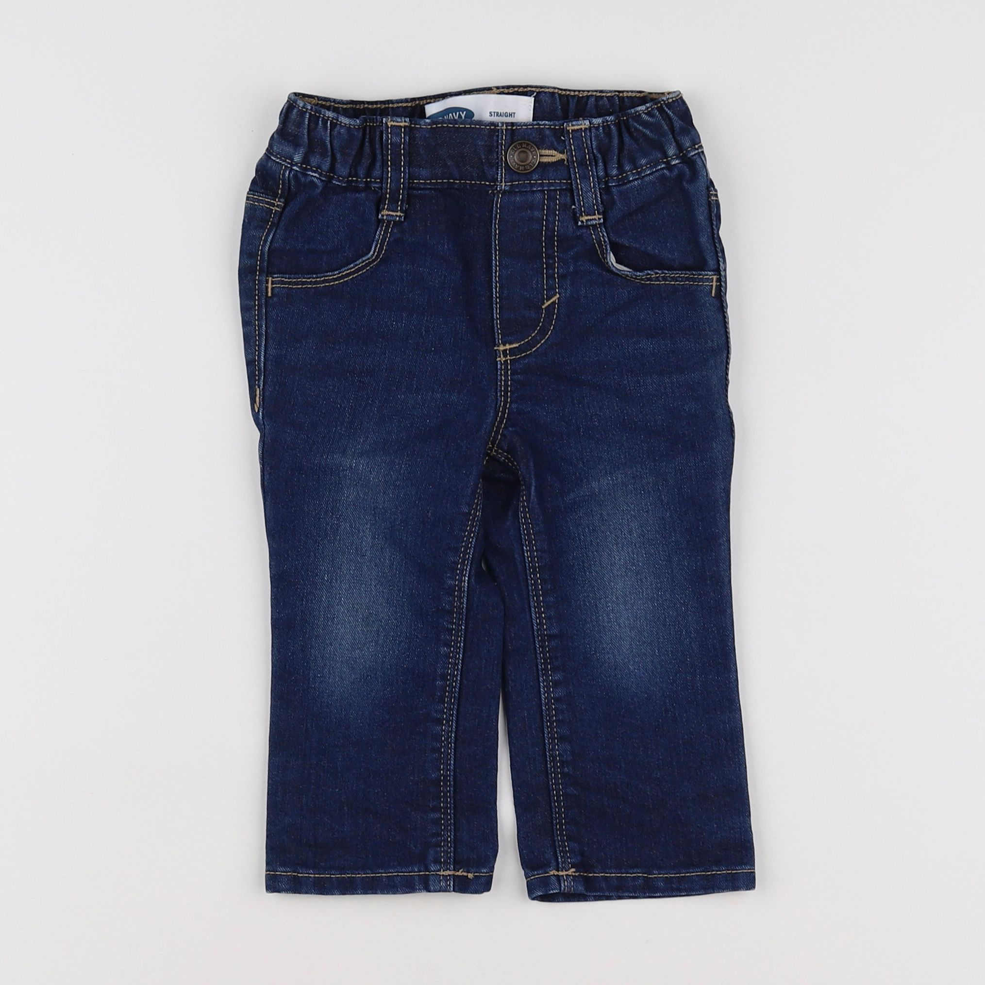 Old Navy - jean bleu - 12/18 mois