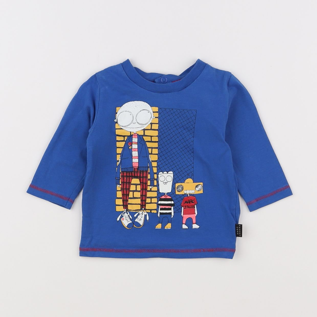 Little marc jacobs - tee-shirt multicolore - 6 mois