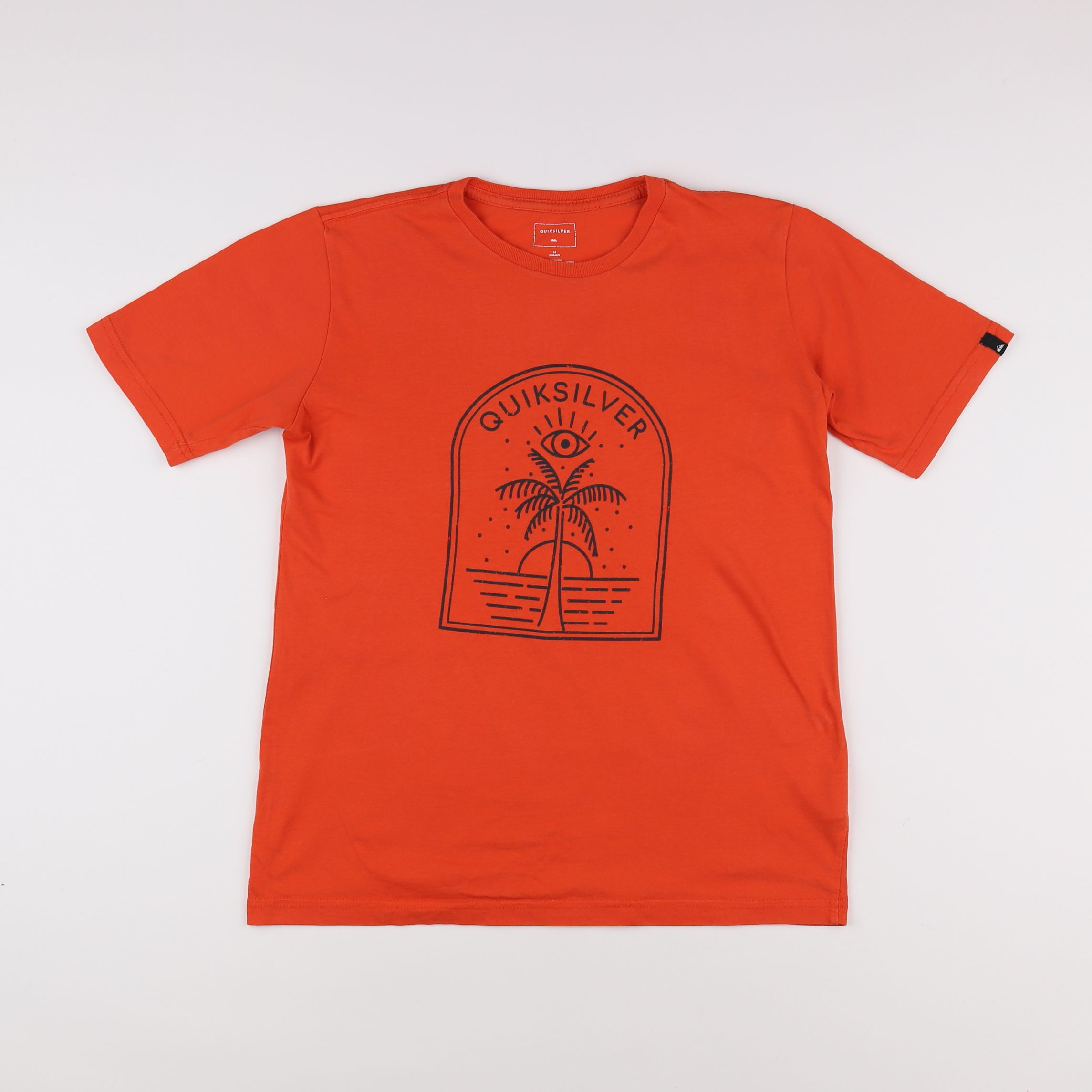 Quicksilver - tee-shirt orange - 14 ans