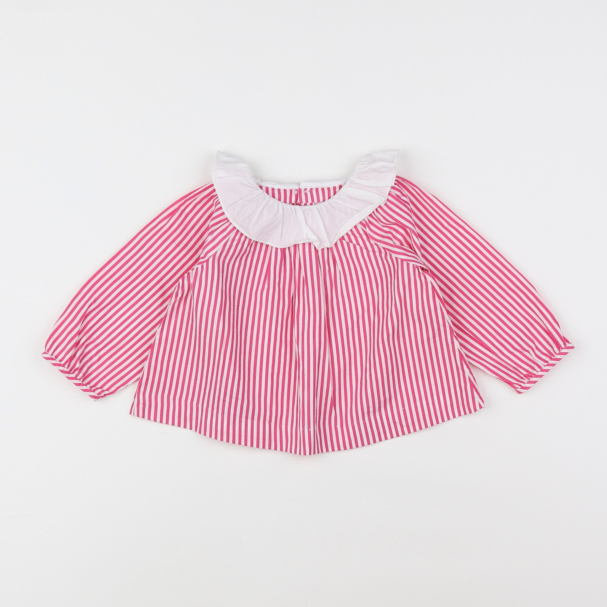 Jacadi - blouse rose - 12 mois