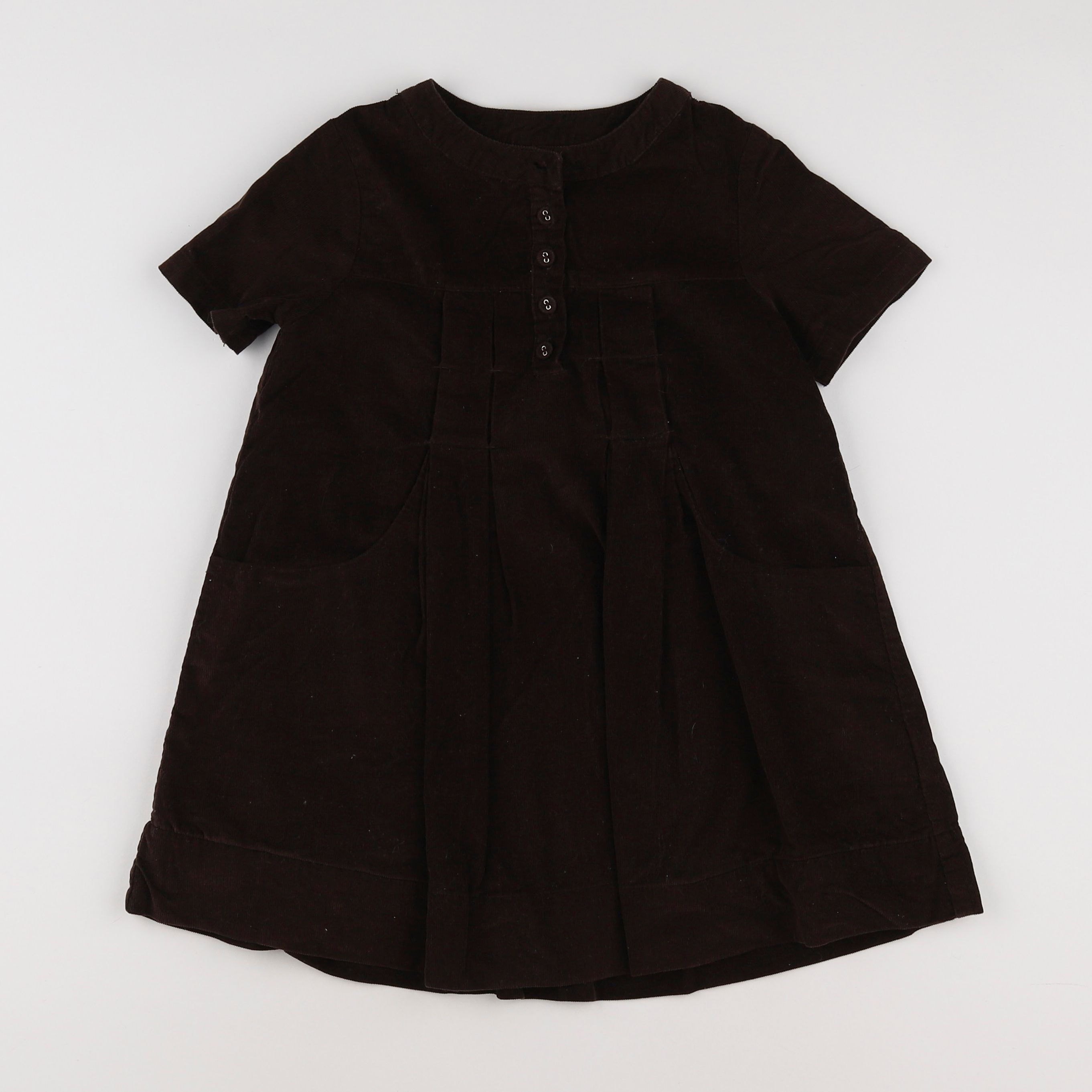 Okaidi - robe marron - 5 ans