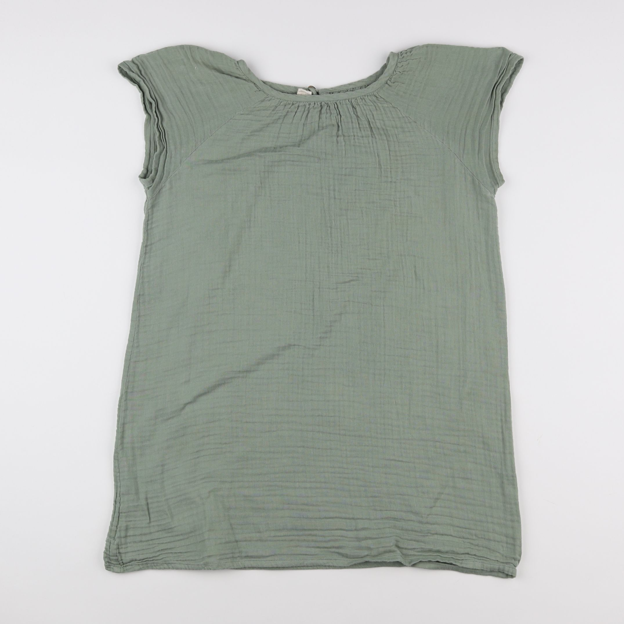 Numero 74 - robe vert - 10/12 ans