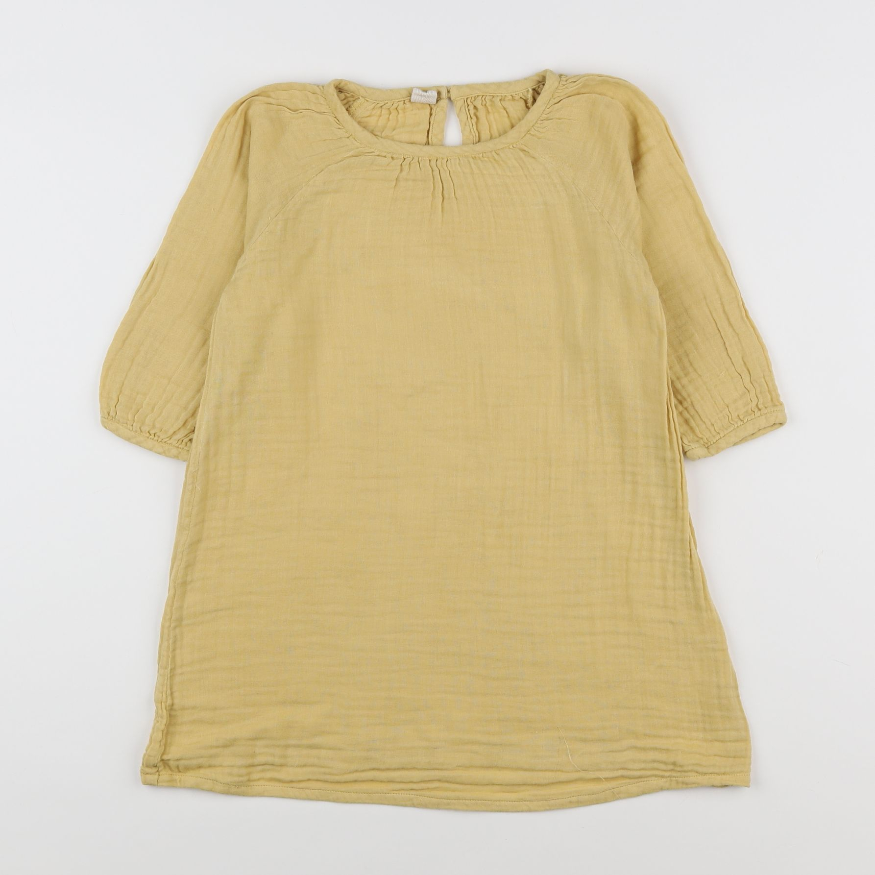 Numero 74 - robe jaune - 12 ans