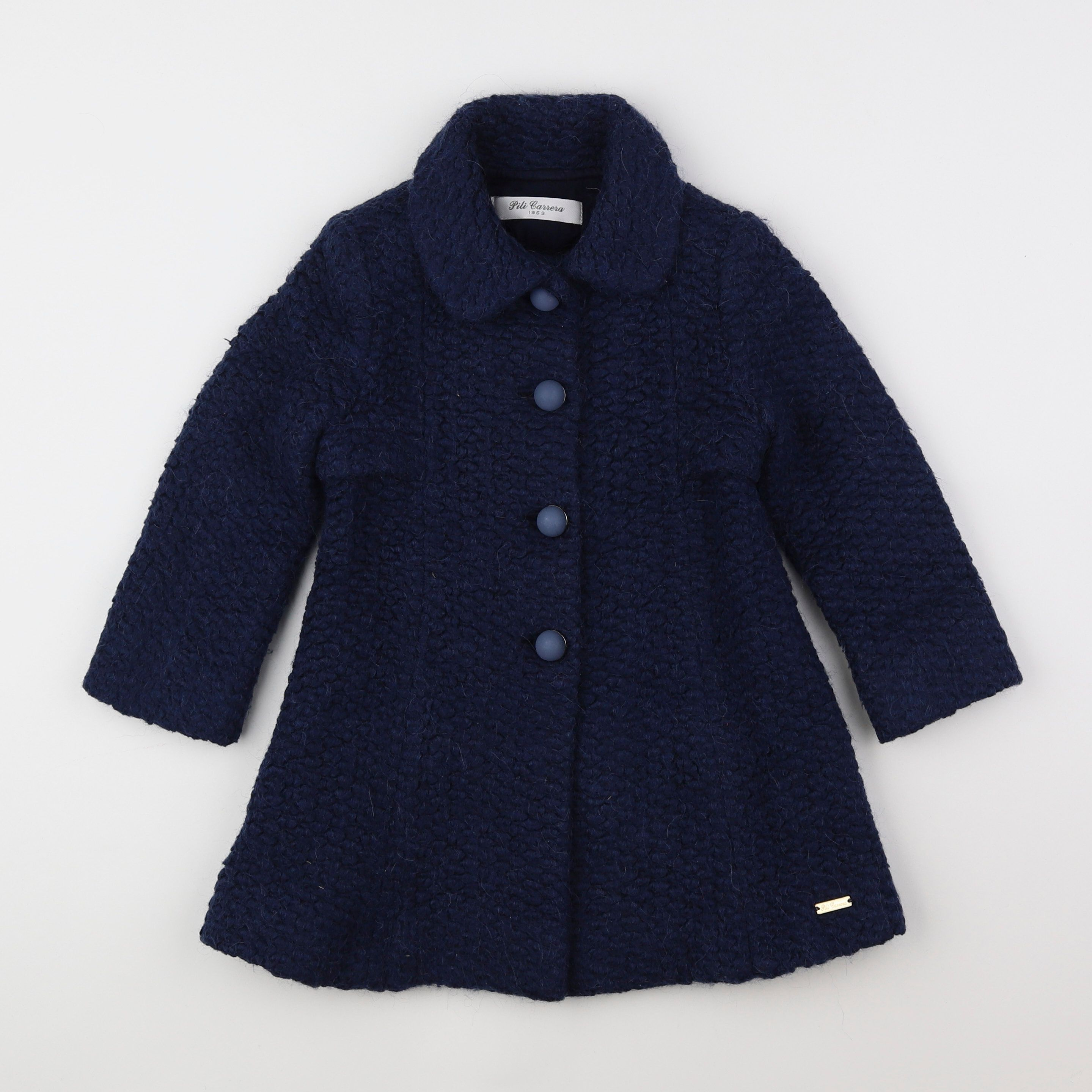 PiliCarrera - manteau bleu - 4 ans