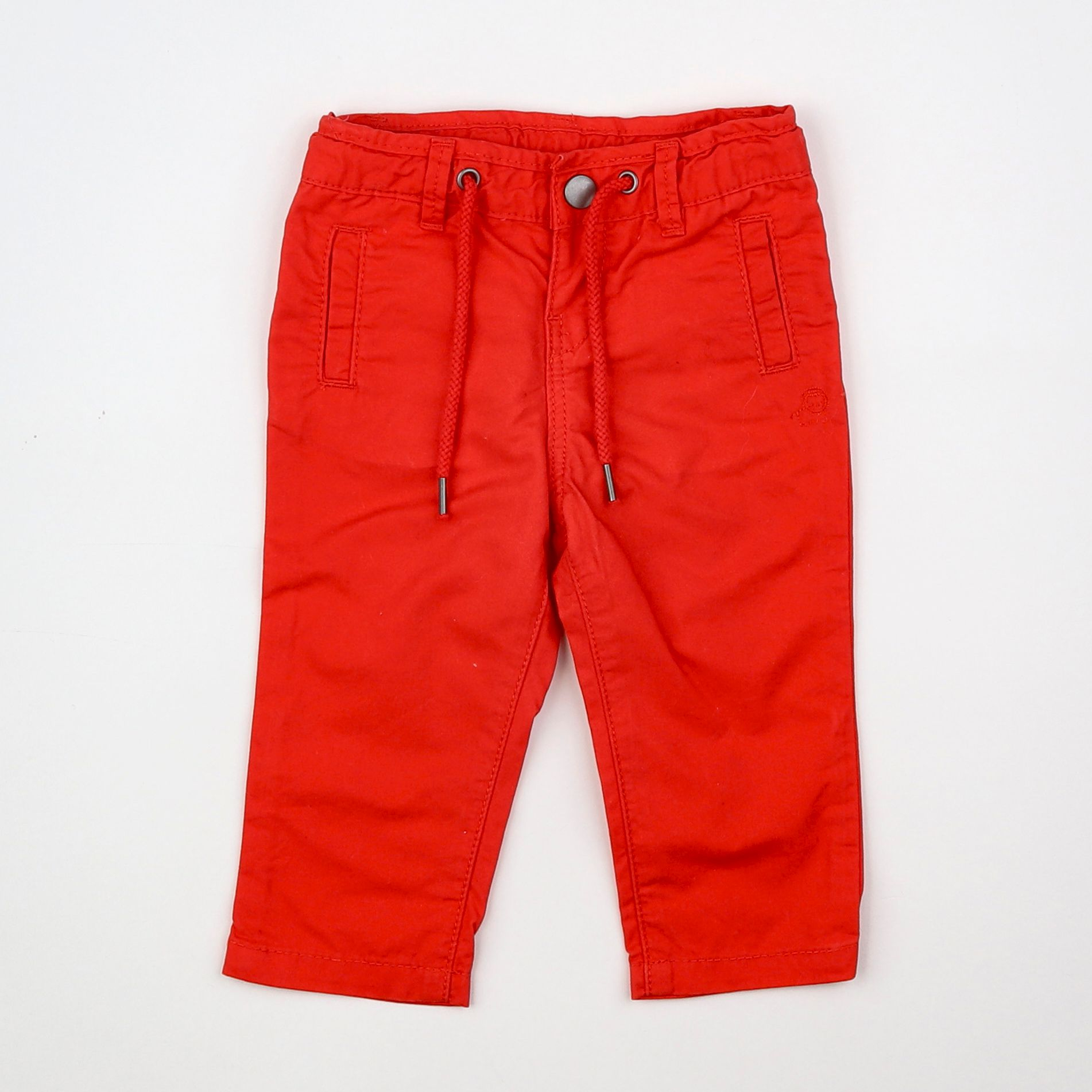 Cyrillus - pantalon rouge - 9 mois