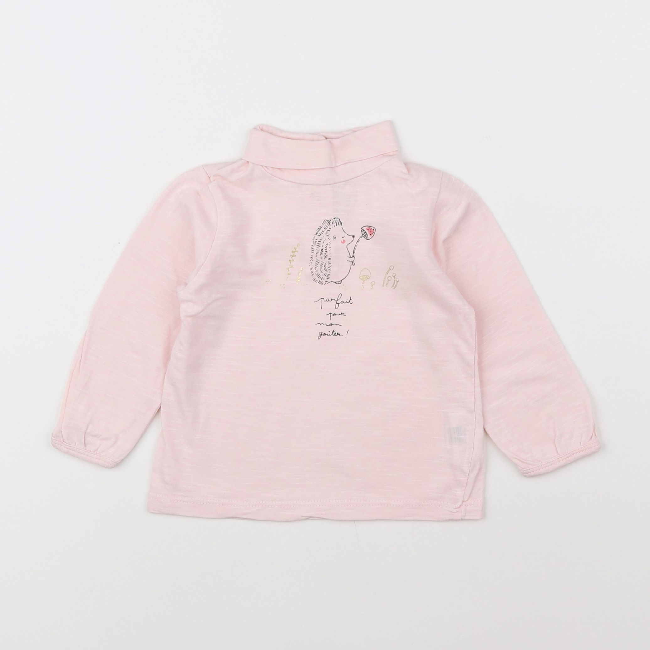 Cadet Rousselle - sous-pull rose - 6 mois