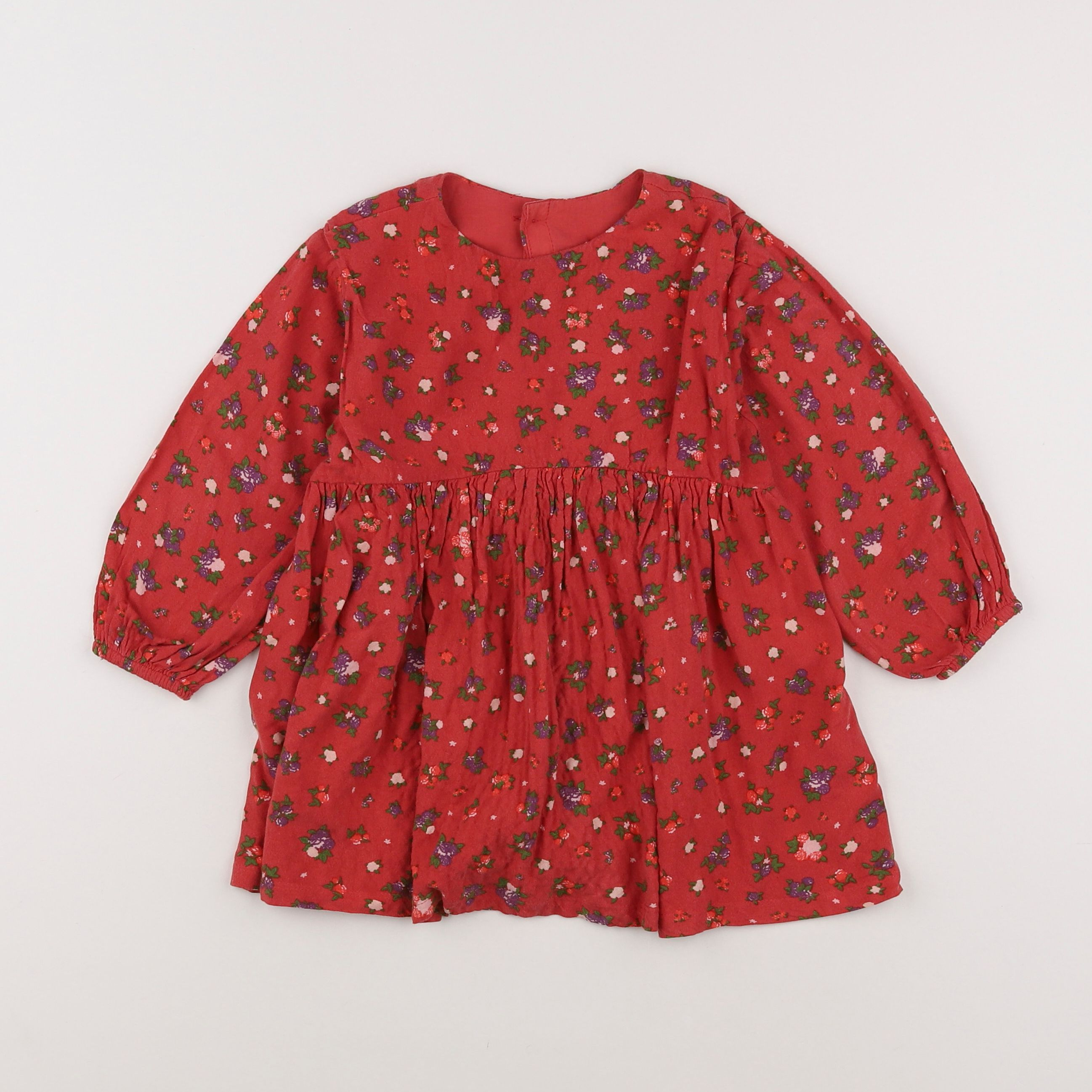 Zara - robe rouge - 12/18 mois