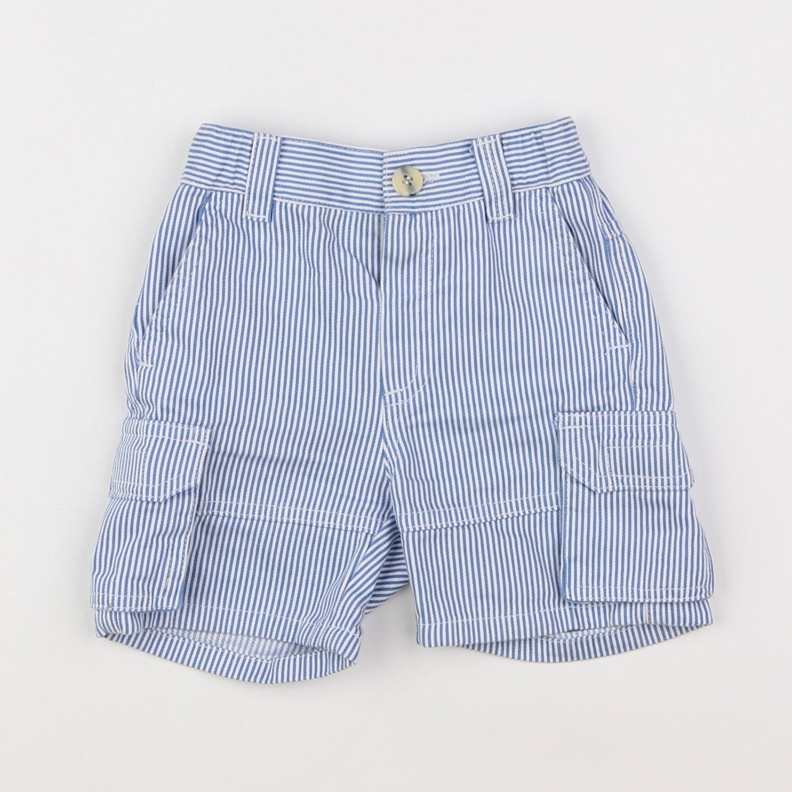 Acanthe - short bleu - 6 mois