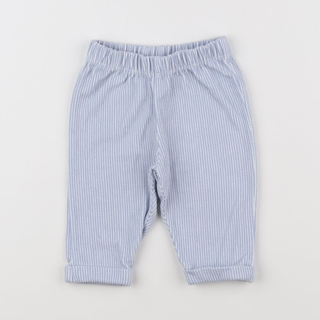 Buissonnière - pantalon bleu - 3/6 mois