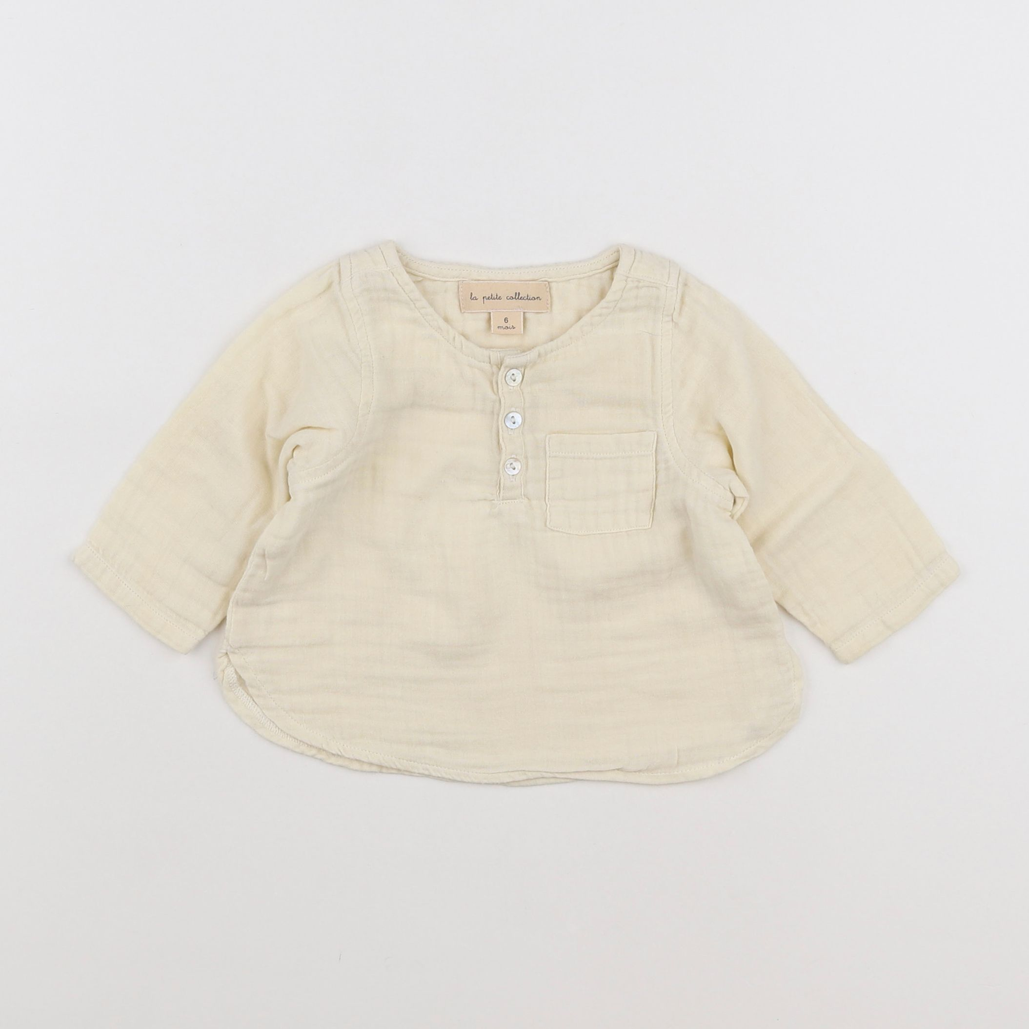 La Petite Collection - blouse beige - 6 mois