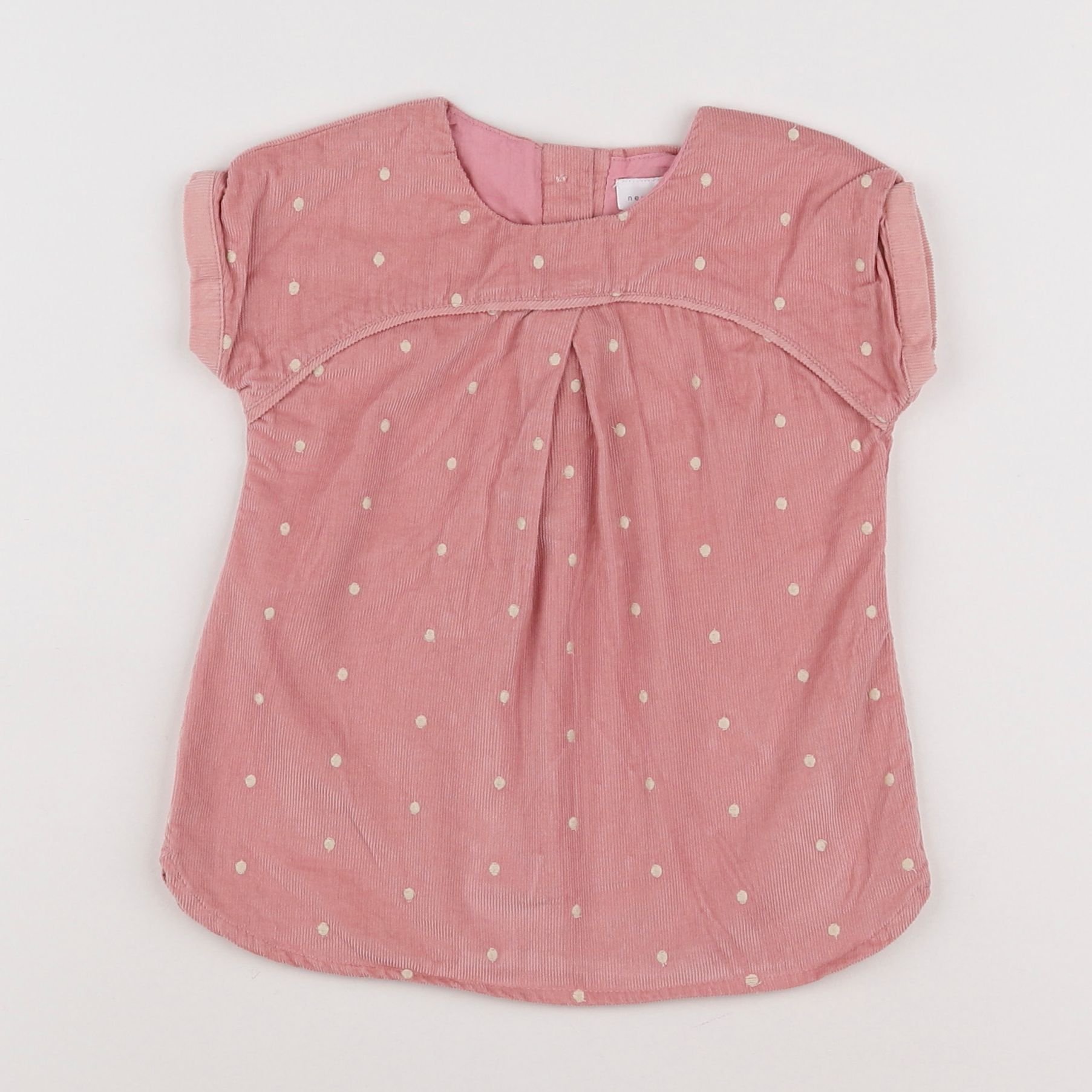 Next - robe rose - 3/6 mois