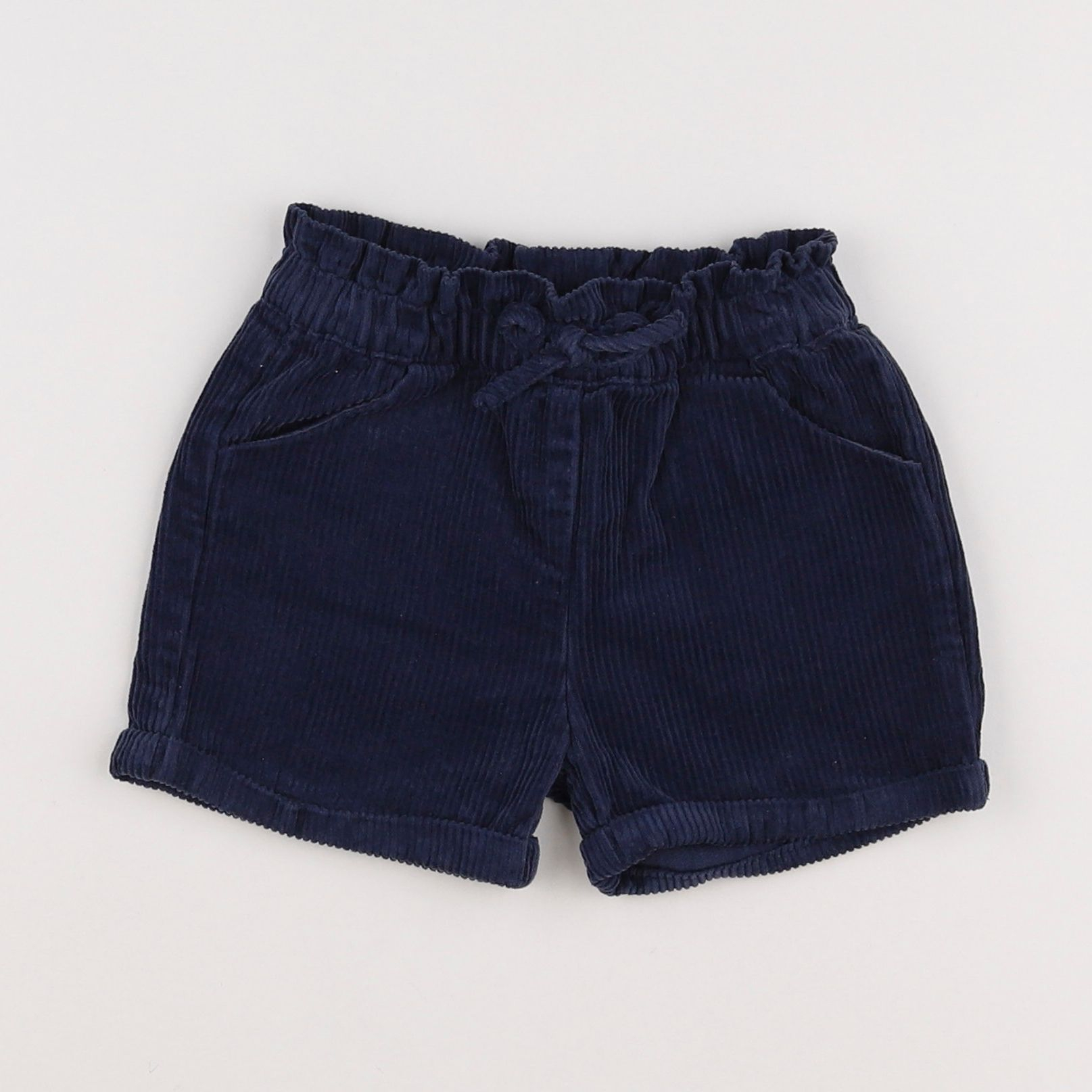 Vertbaudet - short bleu - 18 mois