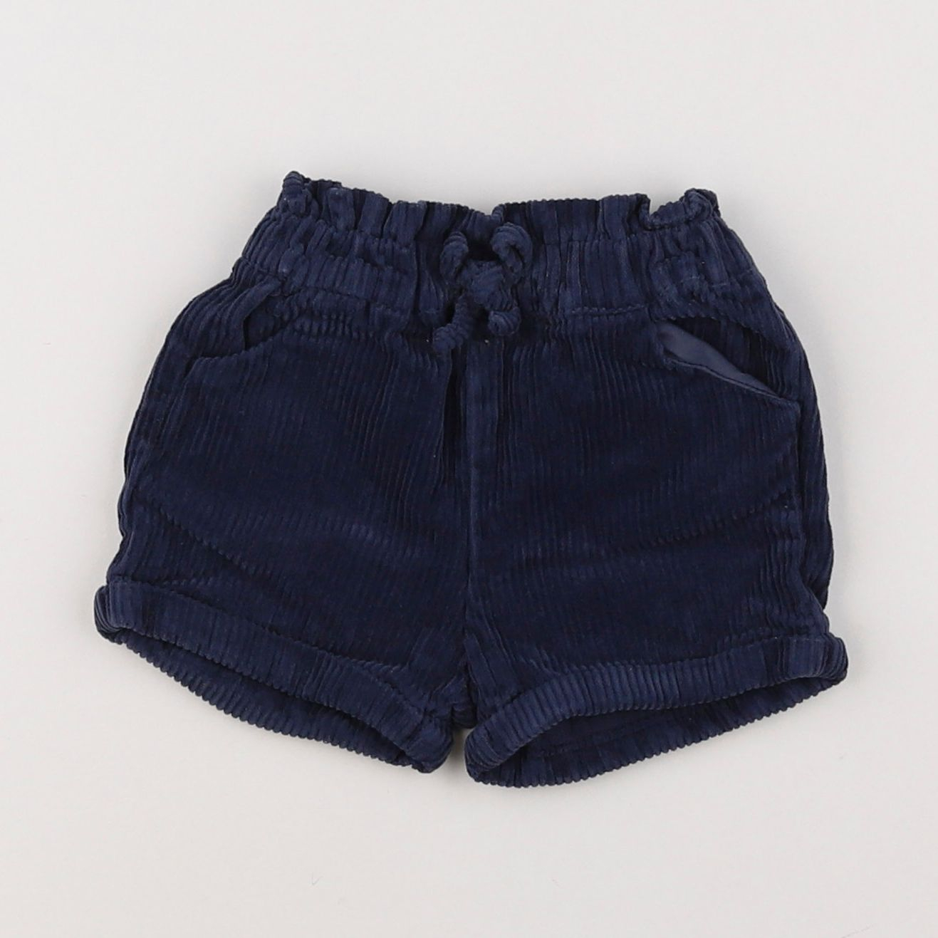 Vertbaudet - short bleu - 3 mois