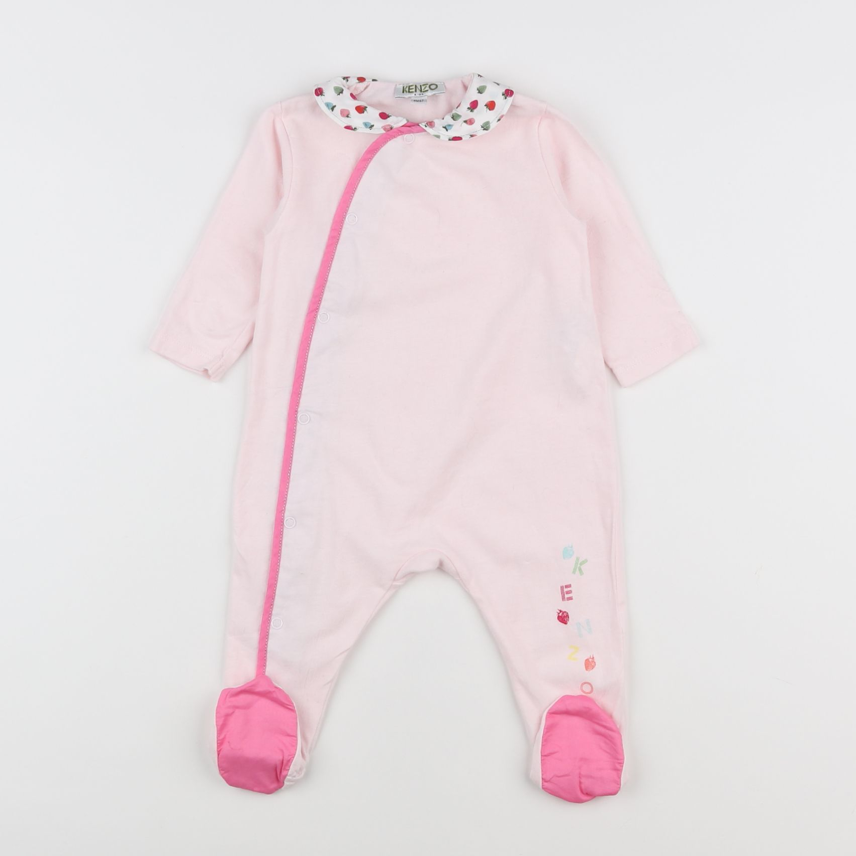 Kenzo - pyjama coton rose - 6 mois