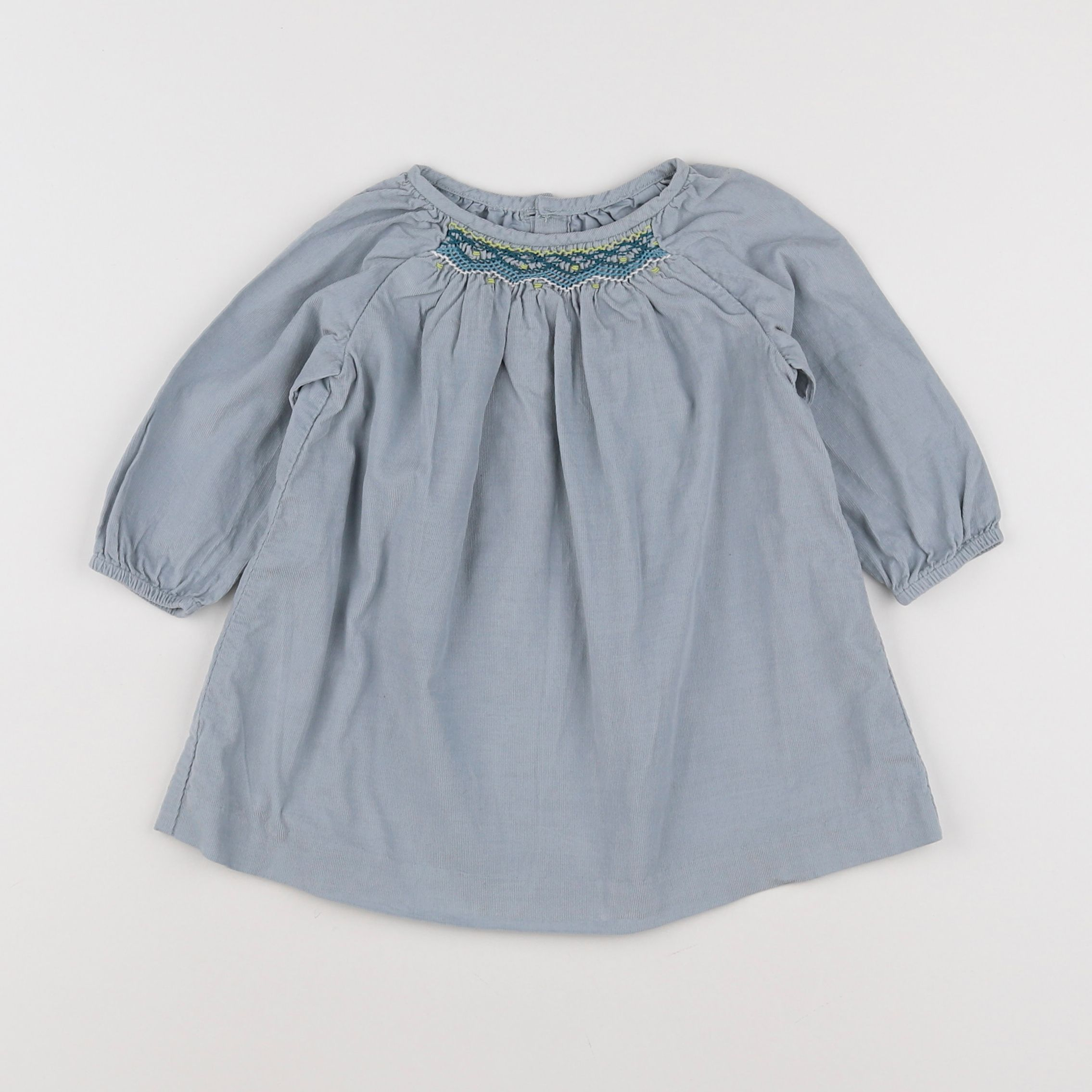 Jacadi - robe bleu - 12 mois