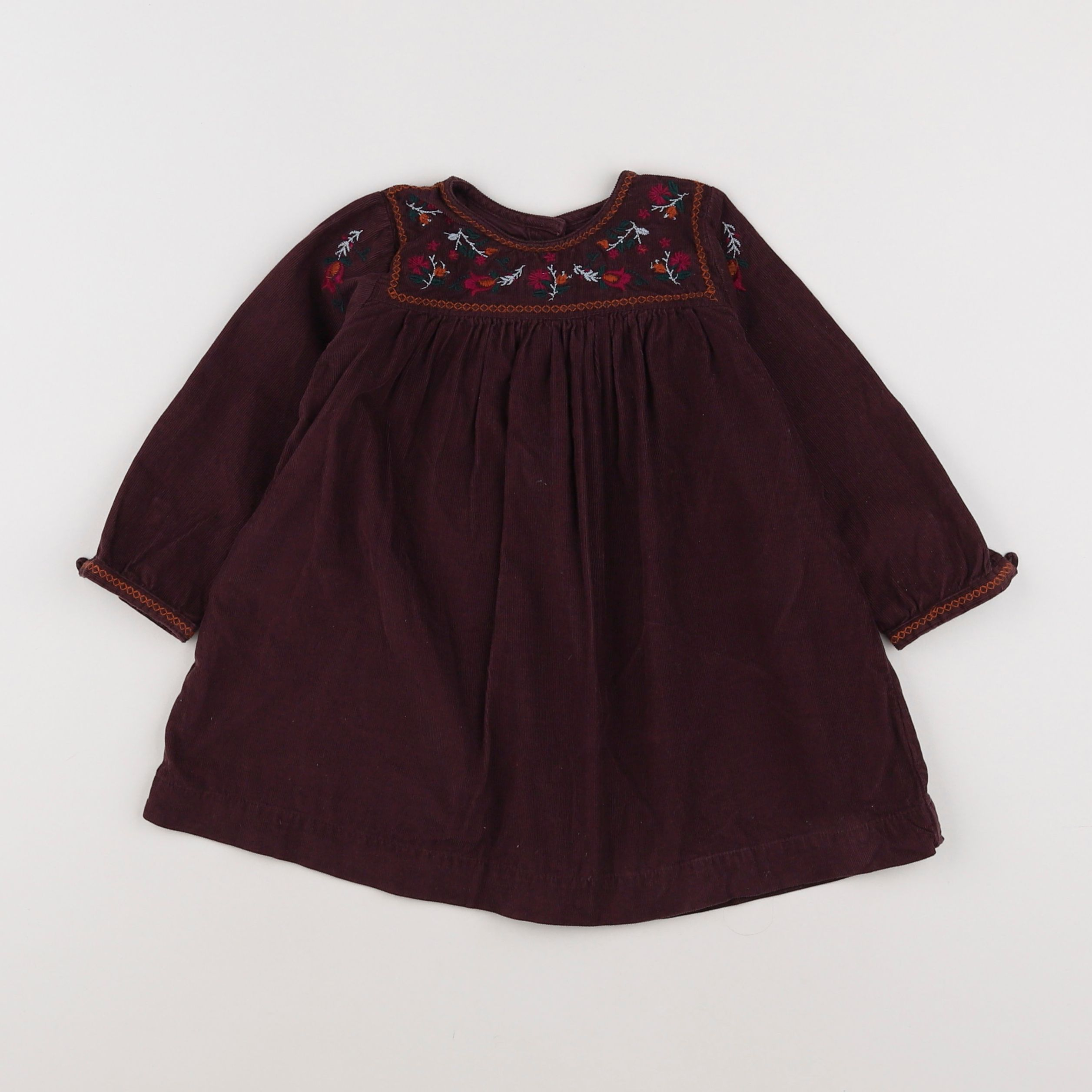 Boutchou - robe violet - 12 mois