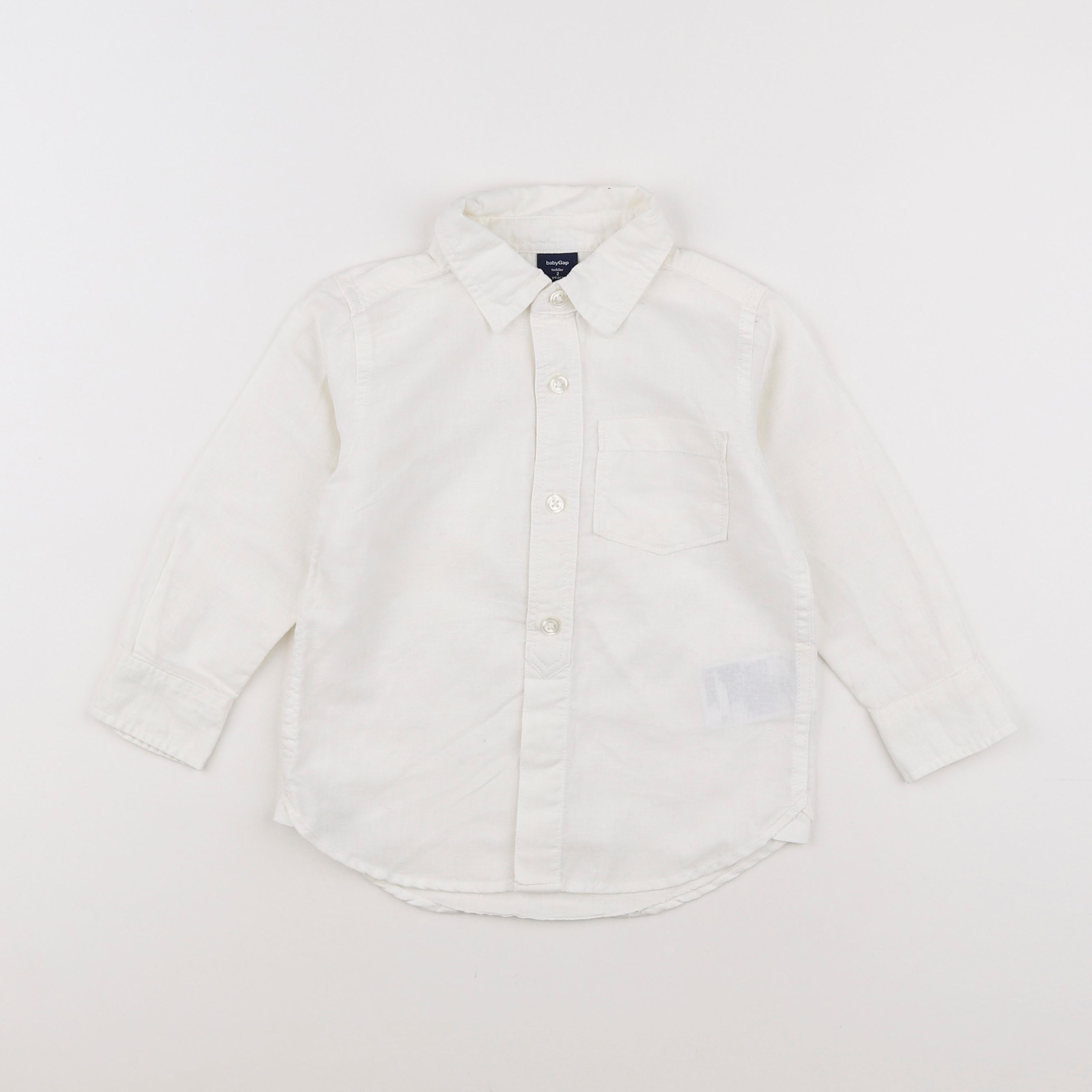 GAP - chemise blanc - 2 ans