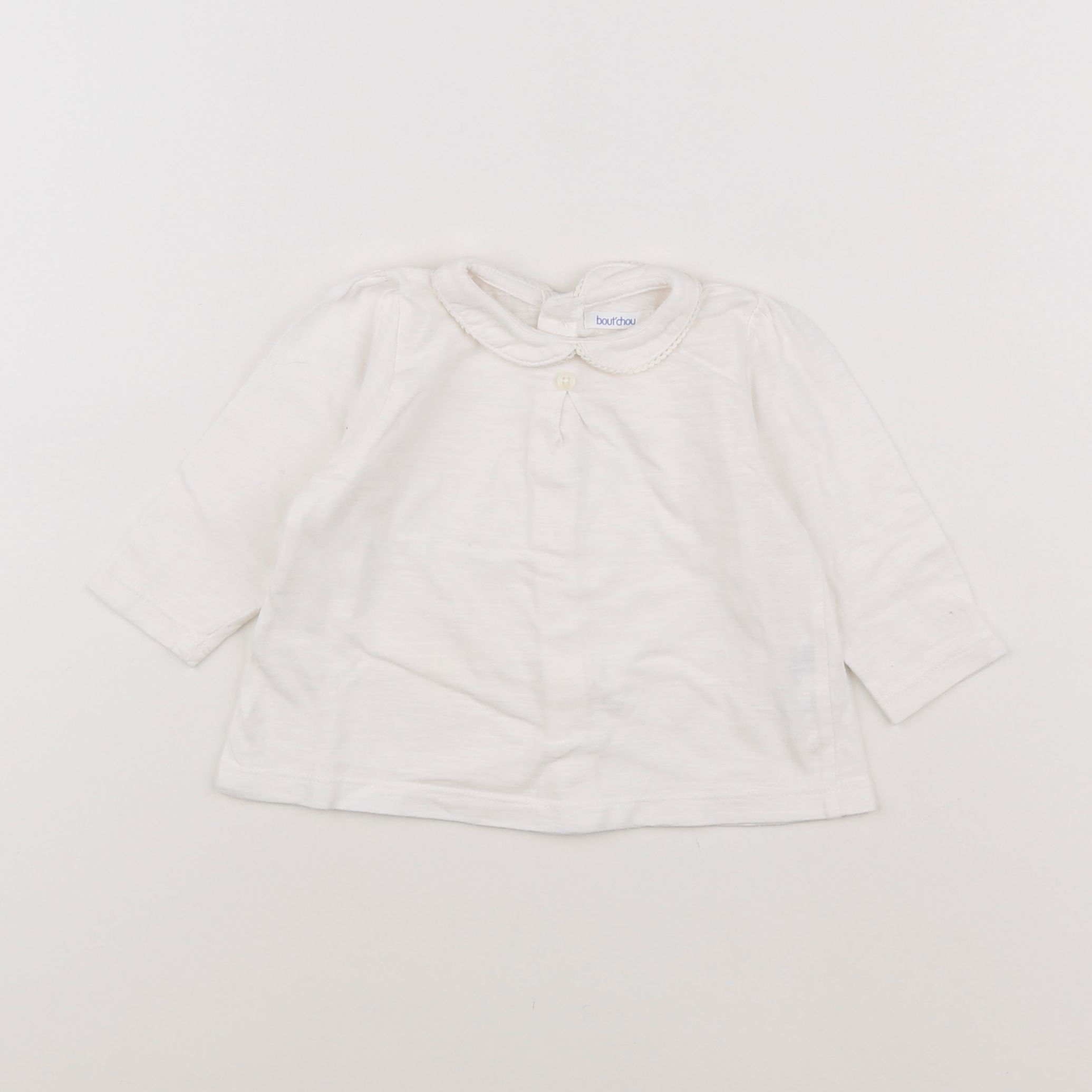 Boutchou - tee-shirt blanc - 6 mois