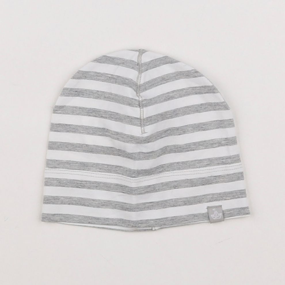 H&M - bonnet de naissance gris - 3/6 mois