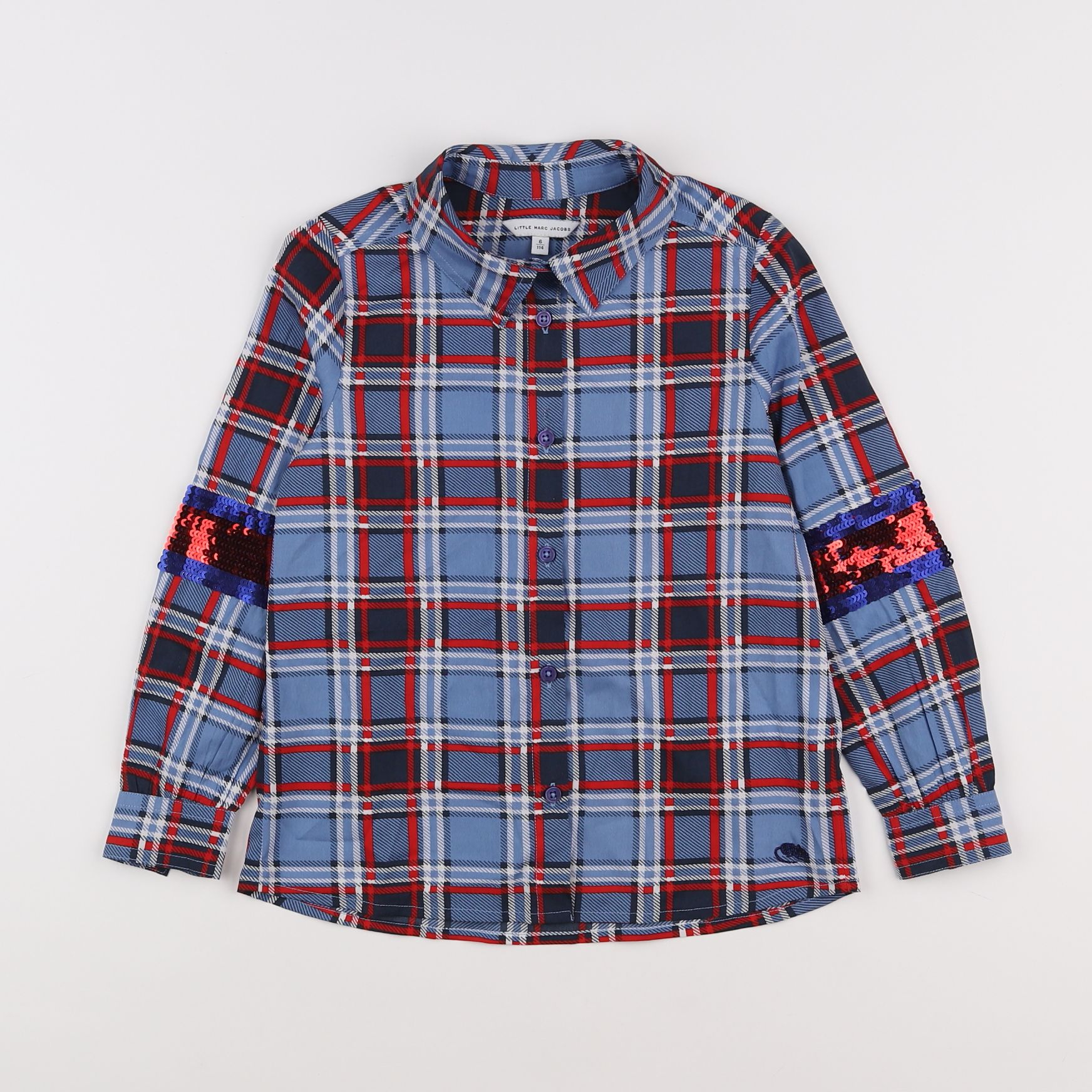 Little marc jacobs - chemise bleu - 6 ans