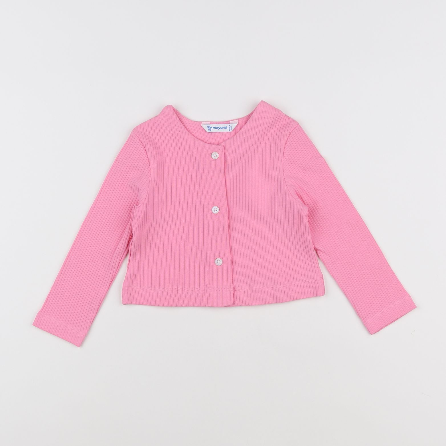 Mayoral - gilet rose - 12 mois