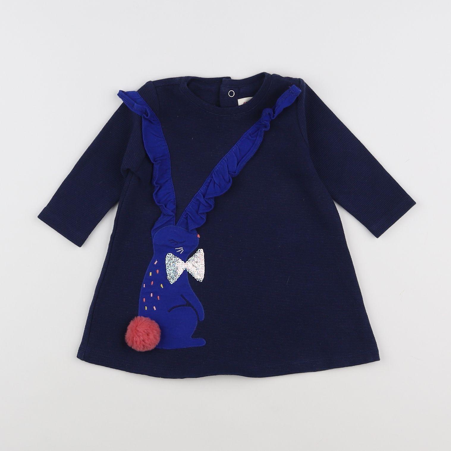 Catimini - robe bleu - 6 mois