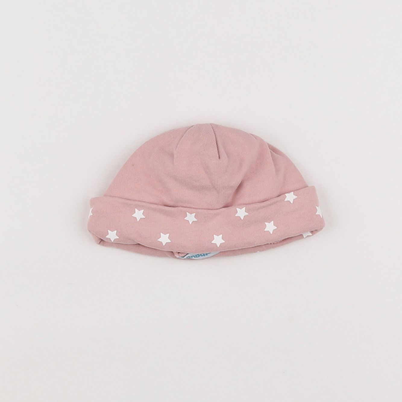 Vertbaudet - bonnet de naissance rose - 1 mois