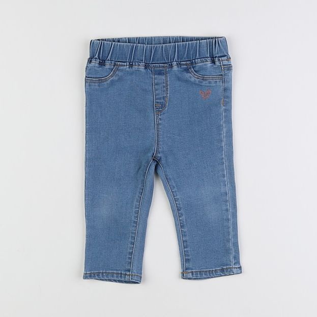 Manor Kids - jegging bleu - 6 mois