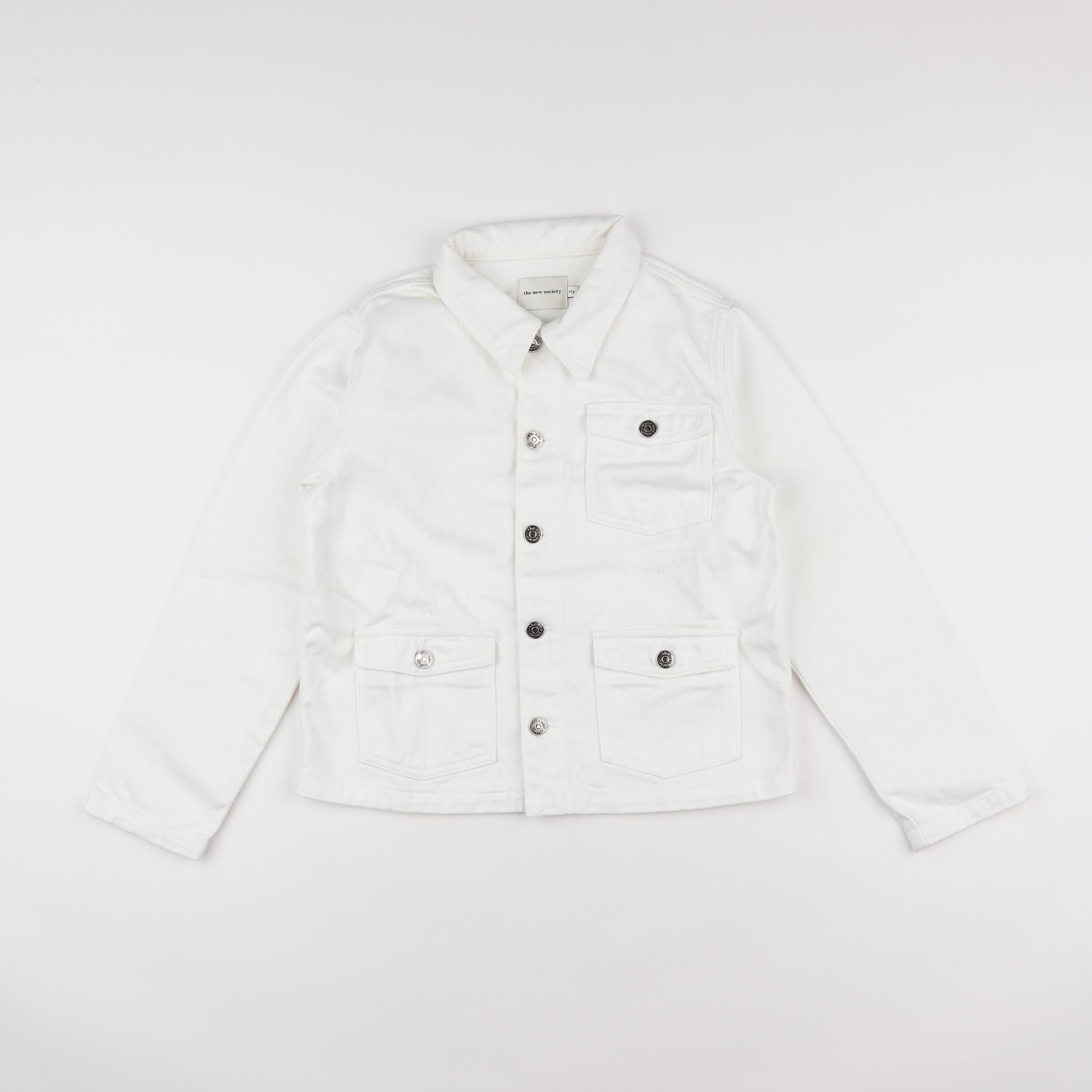 The new society - veste blanc - 12 ans