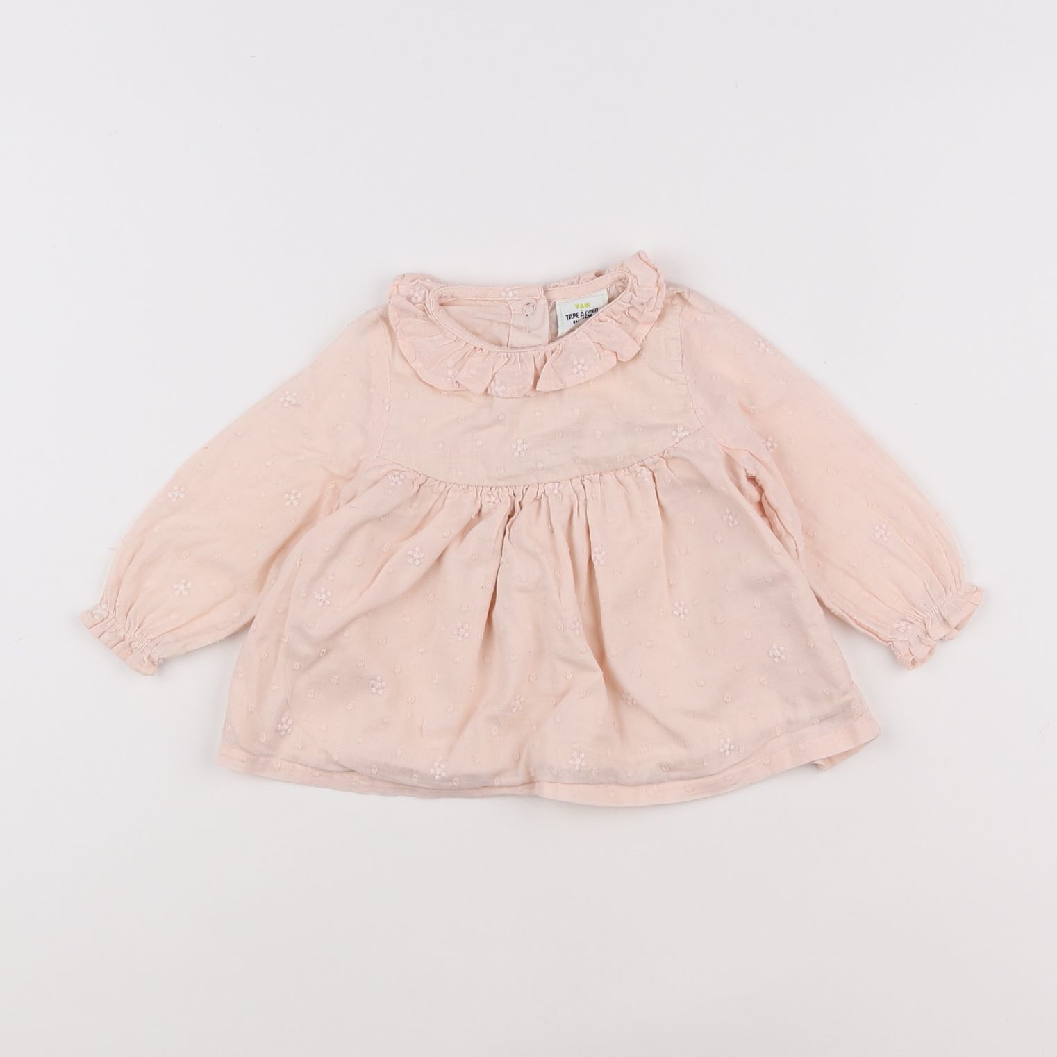 Tape à l'oeil - blouse rose - 9 mois