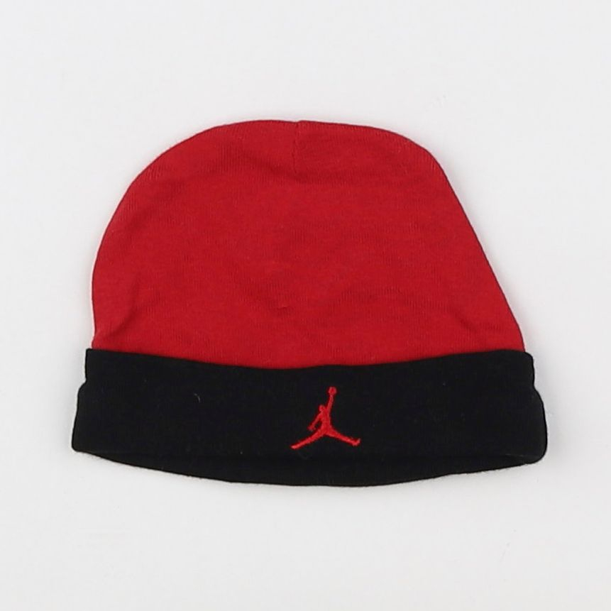 Jordan - bonnet rouge, noir - 0/3 mois