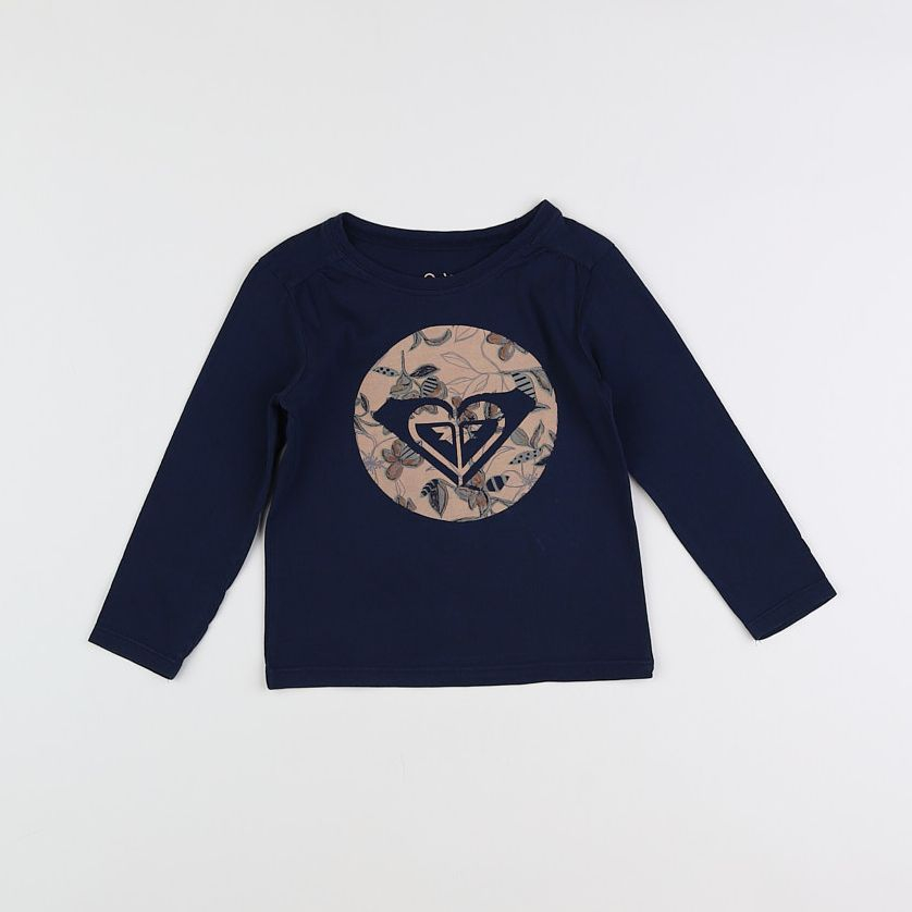 Roxy - tee-shirt bleu - 3 ans