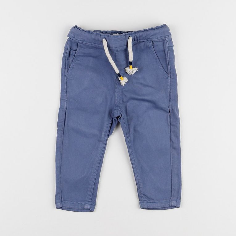 Eden & Victor - pantalon bleu - 12 mois