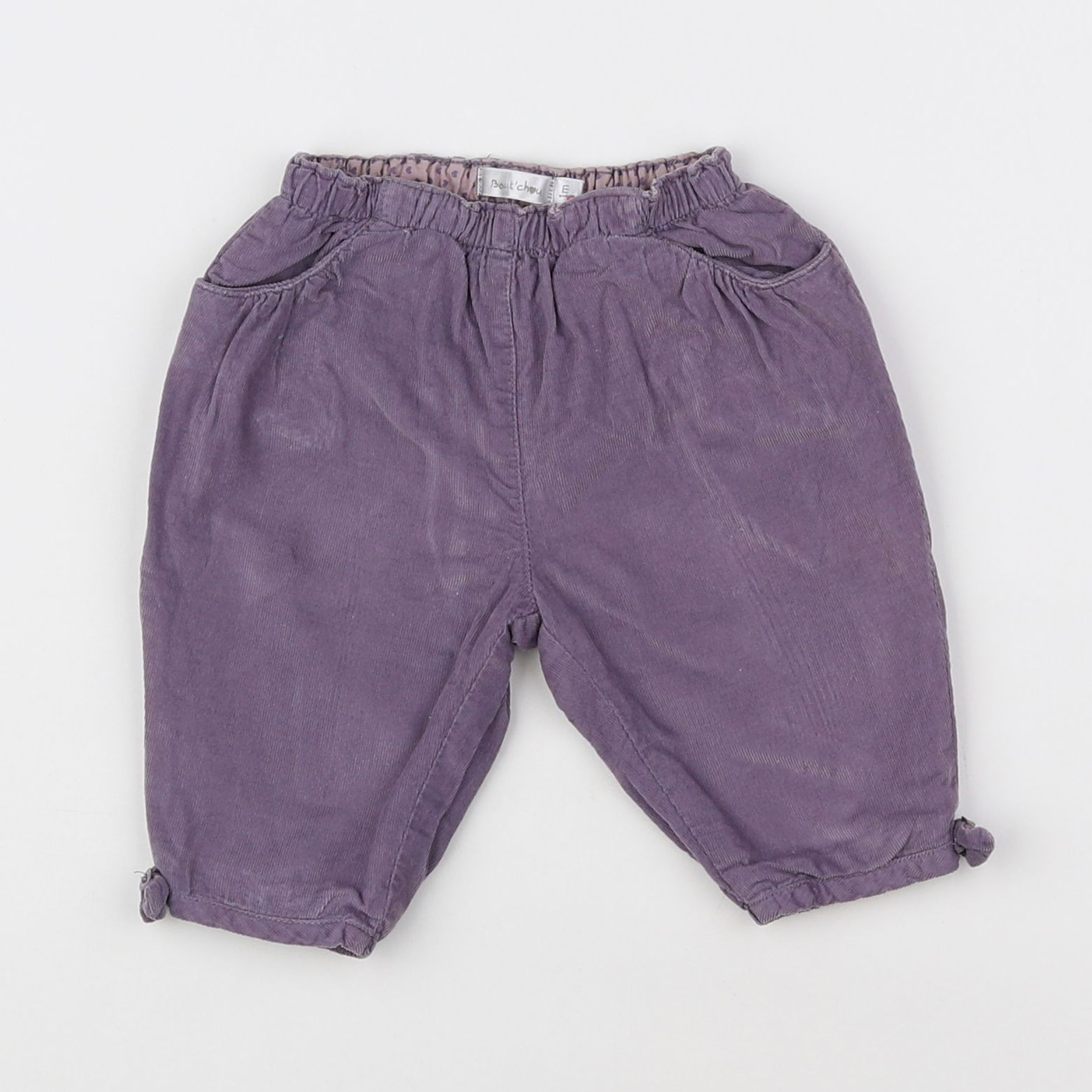 Boutchou - pantalon violet - 1 mois