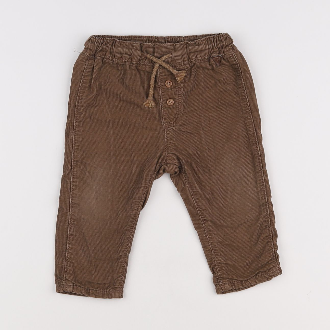 H&M - pantalon marron - 6/9 mois