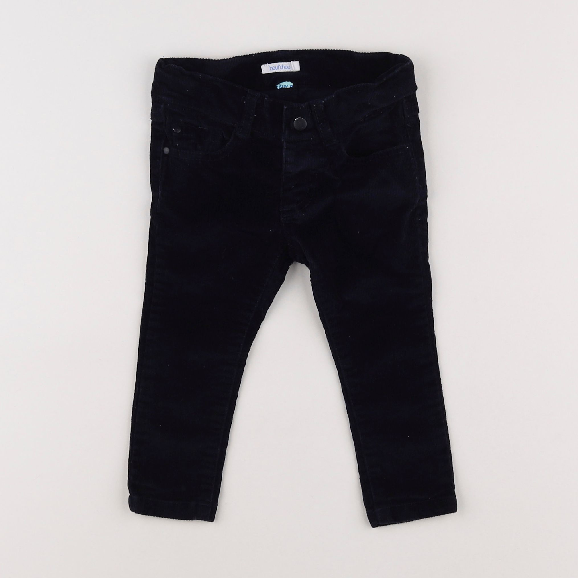 Boutchou - pantalon bleu - 12 mois