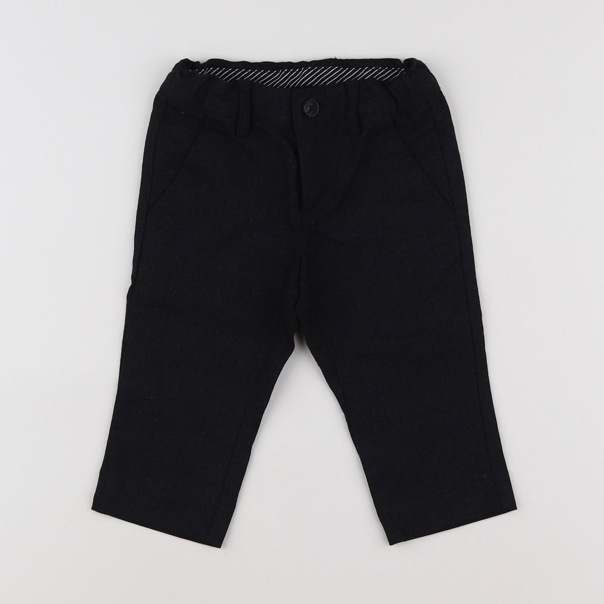 Tommy Hilfiger - pantalon noir - 9/12 mois