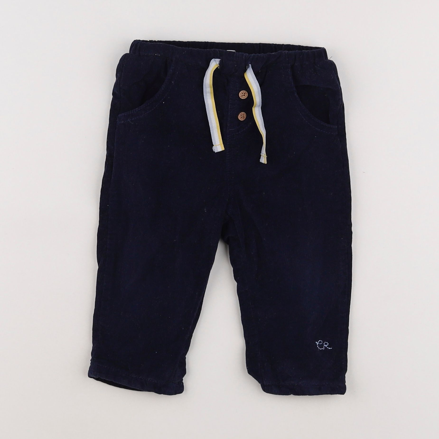 Cadet Rousselle - pantalon bleu - 12 mois