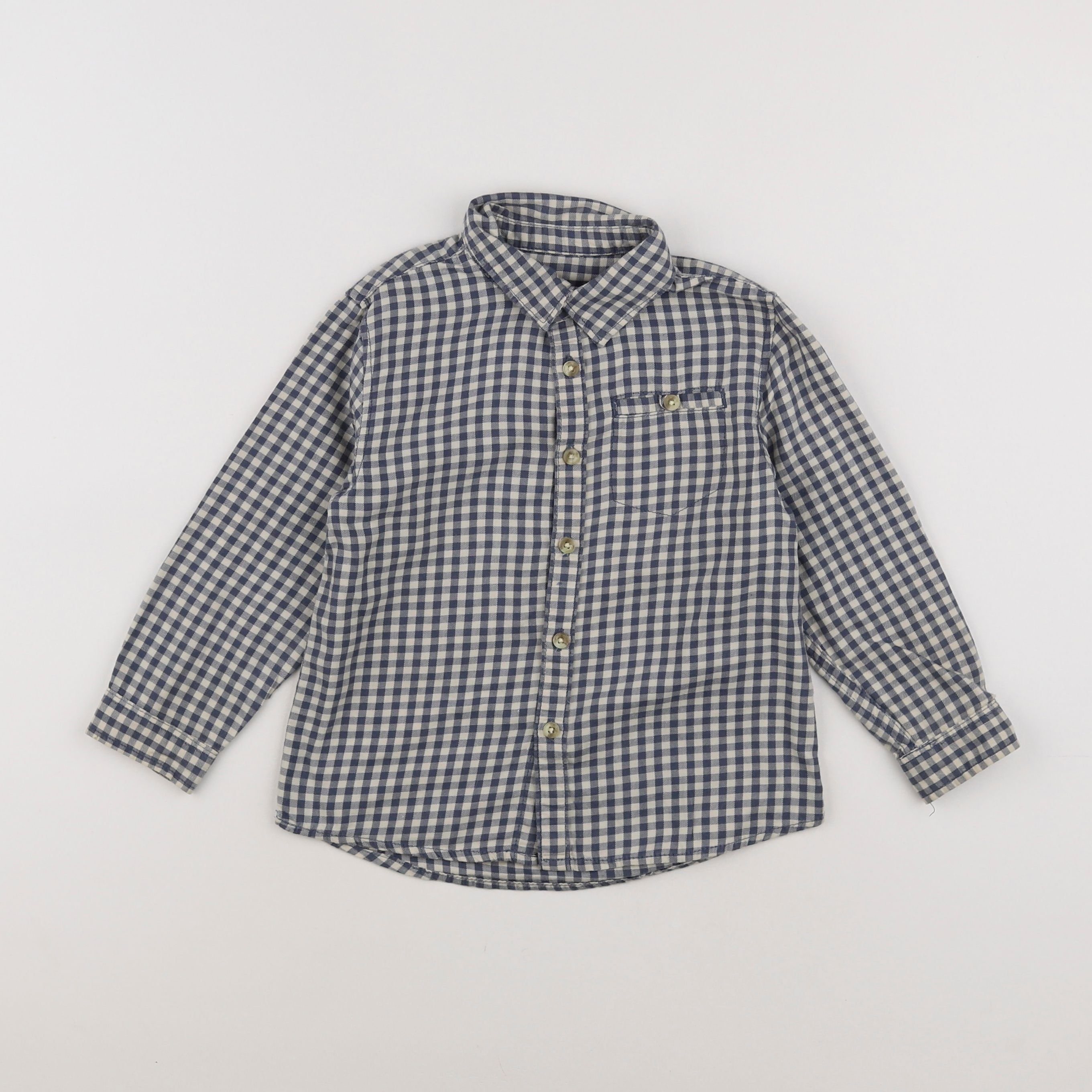 Zara - chemise bleu - 2/3 ans