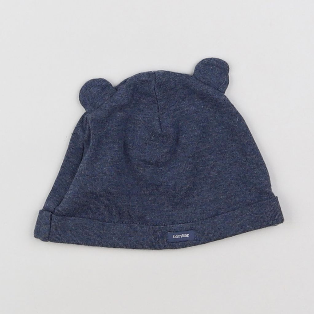 GAP - bonnet bleu - 6/12 mois